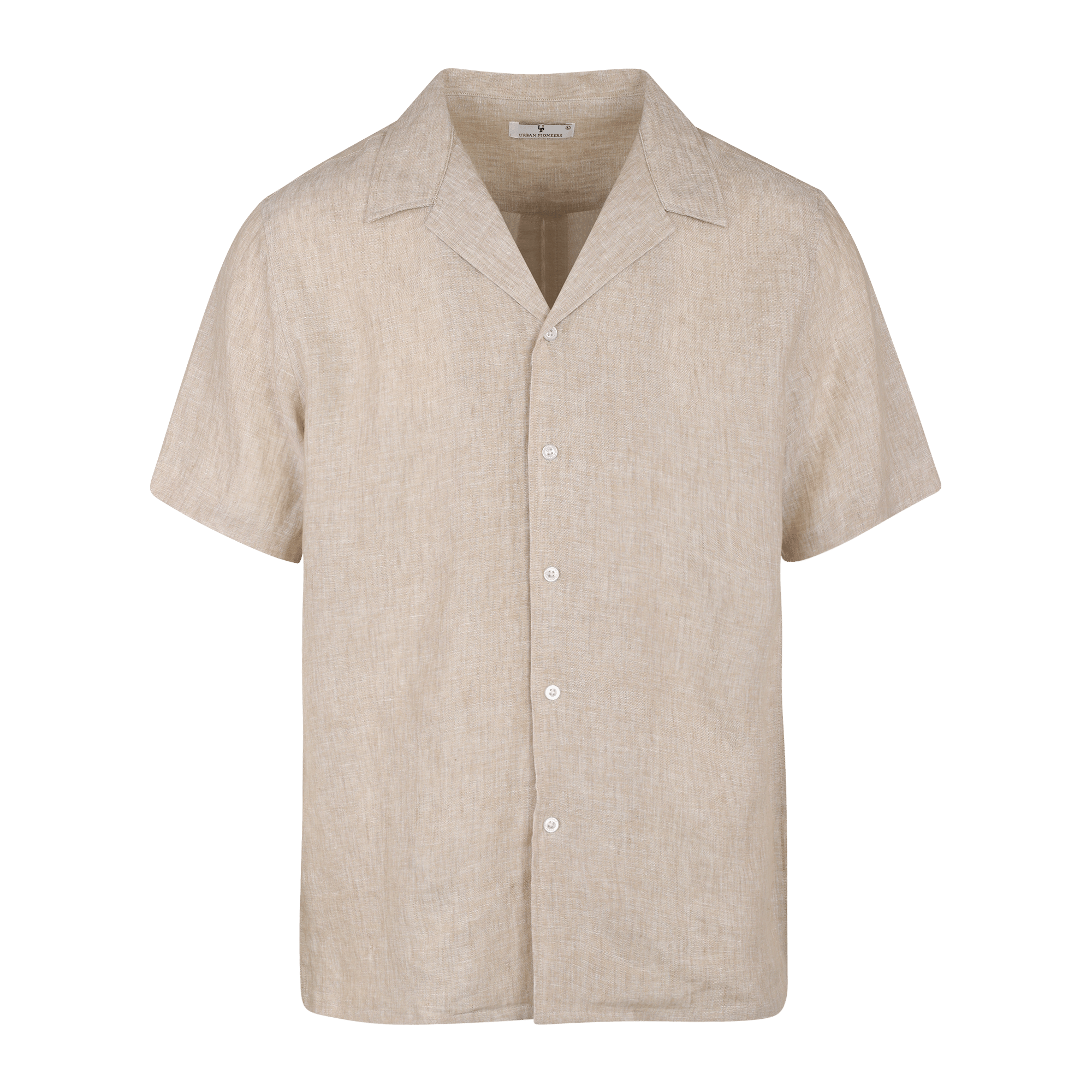 Urban Pioneers Male Giuseppe SS Shirt SS SHIRT SAND