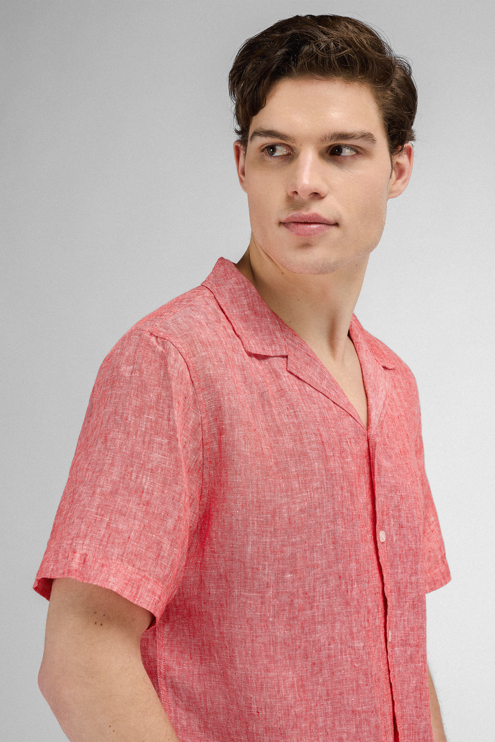 Urban Pioneers Male Giuseppe SS Shirt SS SHIRT WASHED RED