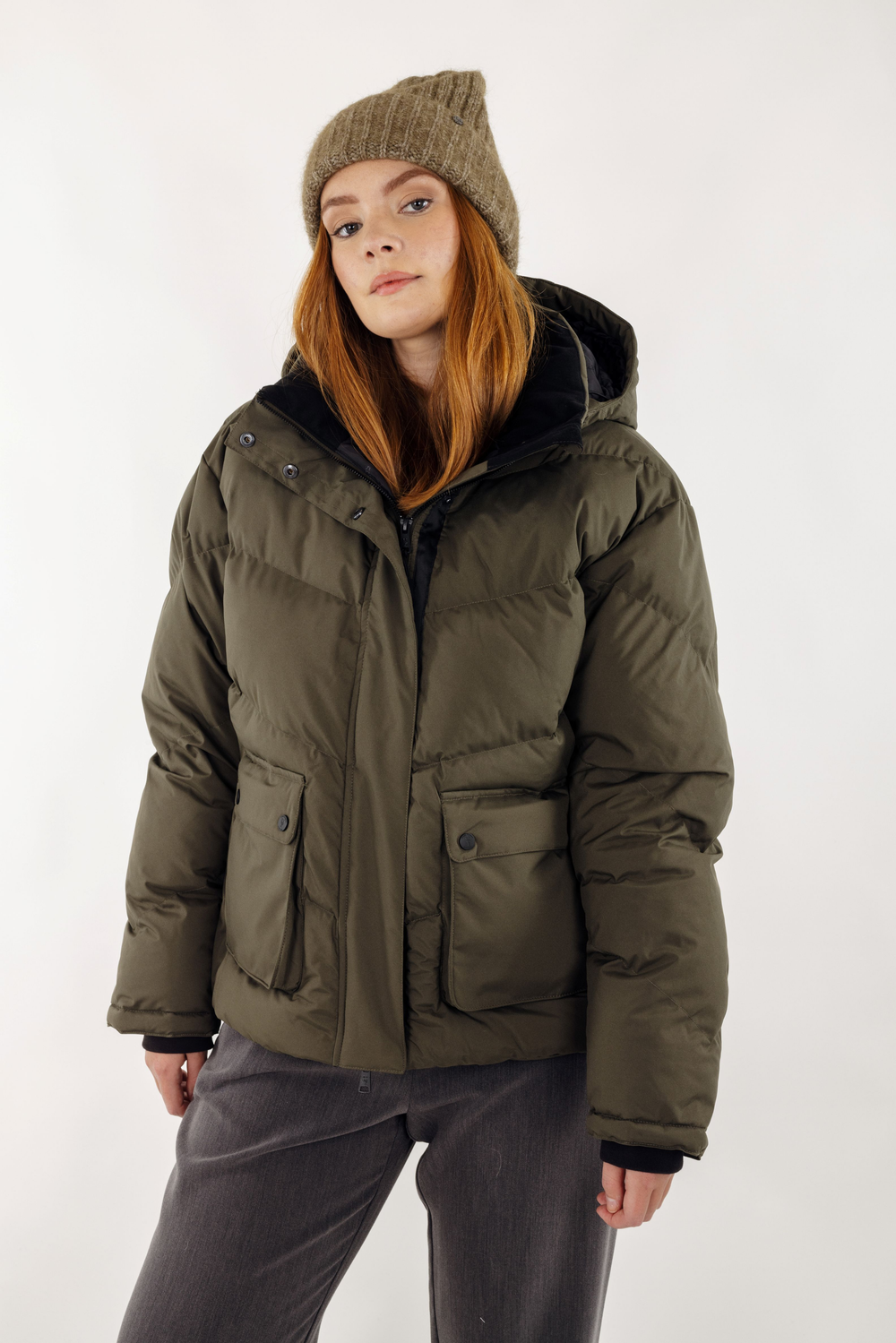 Urban Pioneers Female Hailey Jacket JACKET OLIVE NIGHT