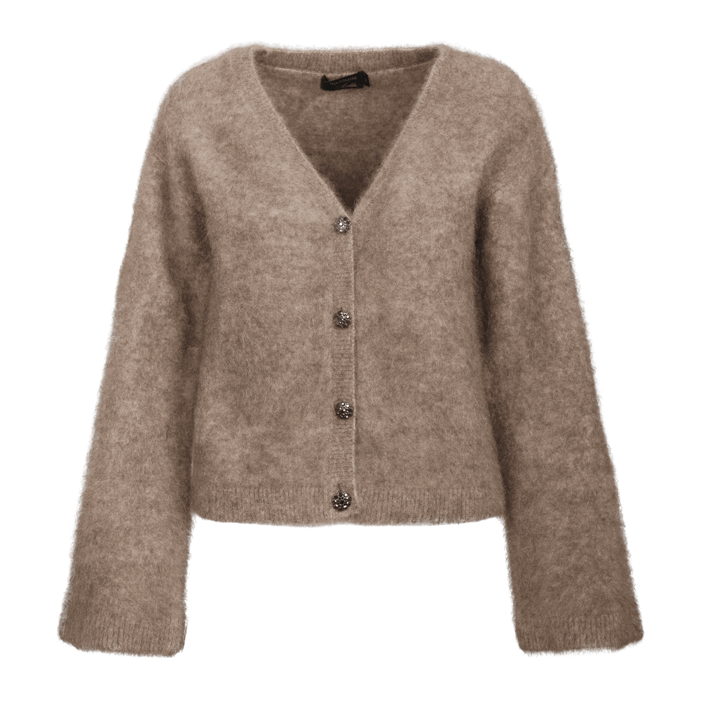 Urban Pioneers Female Hannah Cardigan CARDIGAN DARK SAND