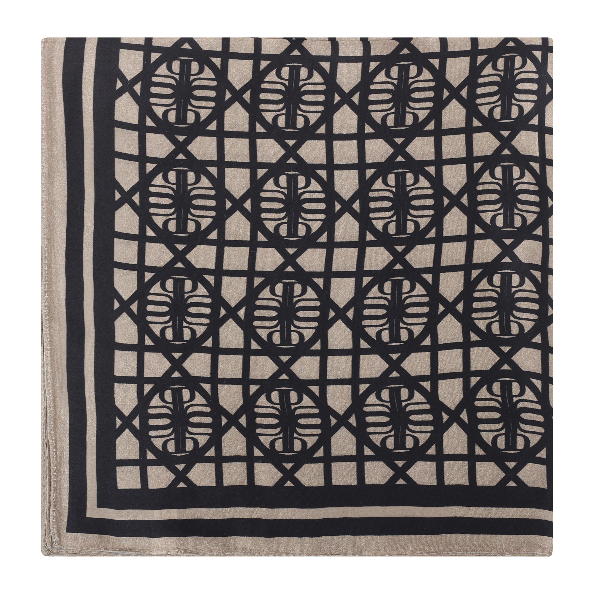 Urban Pioneers Female Havana Silk Scarf SCARF SILVER MINK