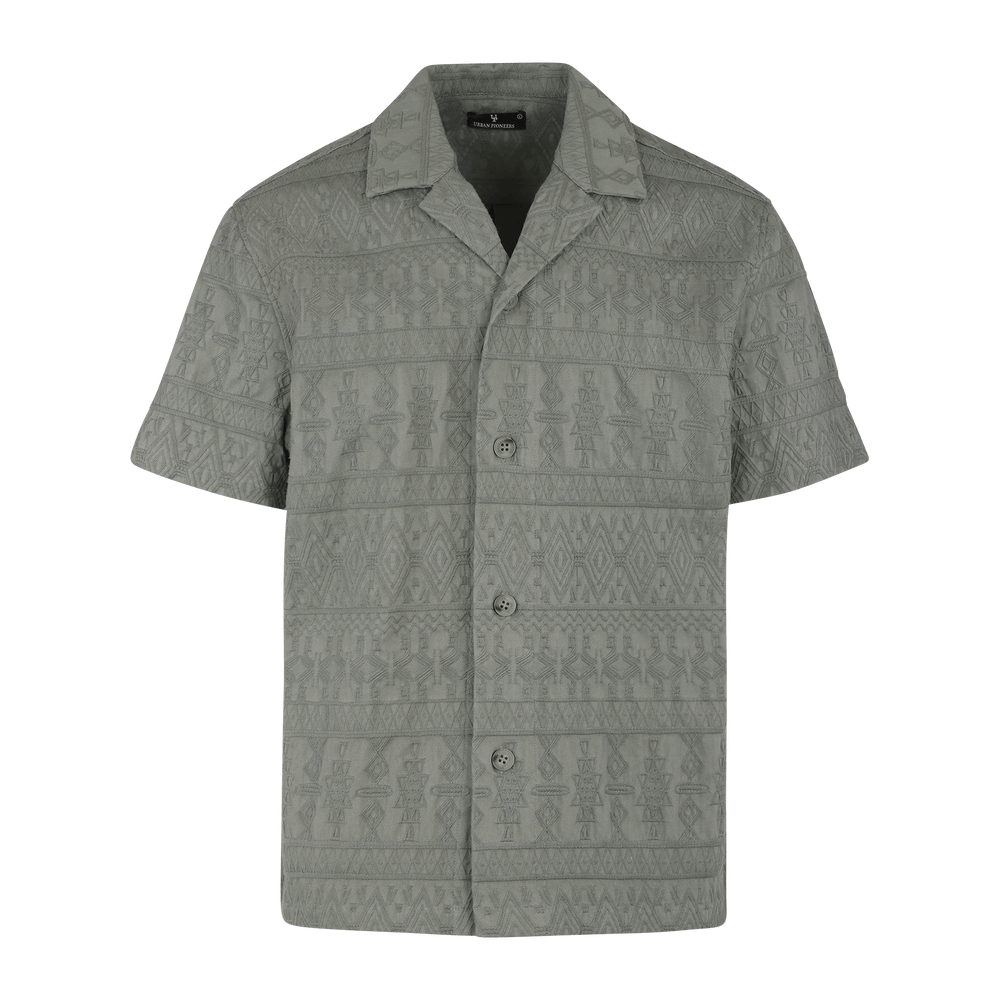 Urban Pioneers Male Hubert SS SHIRT OLIVE