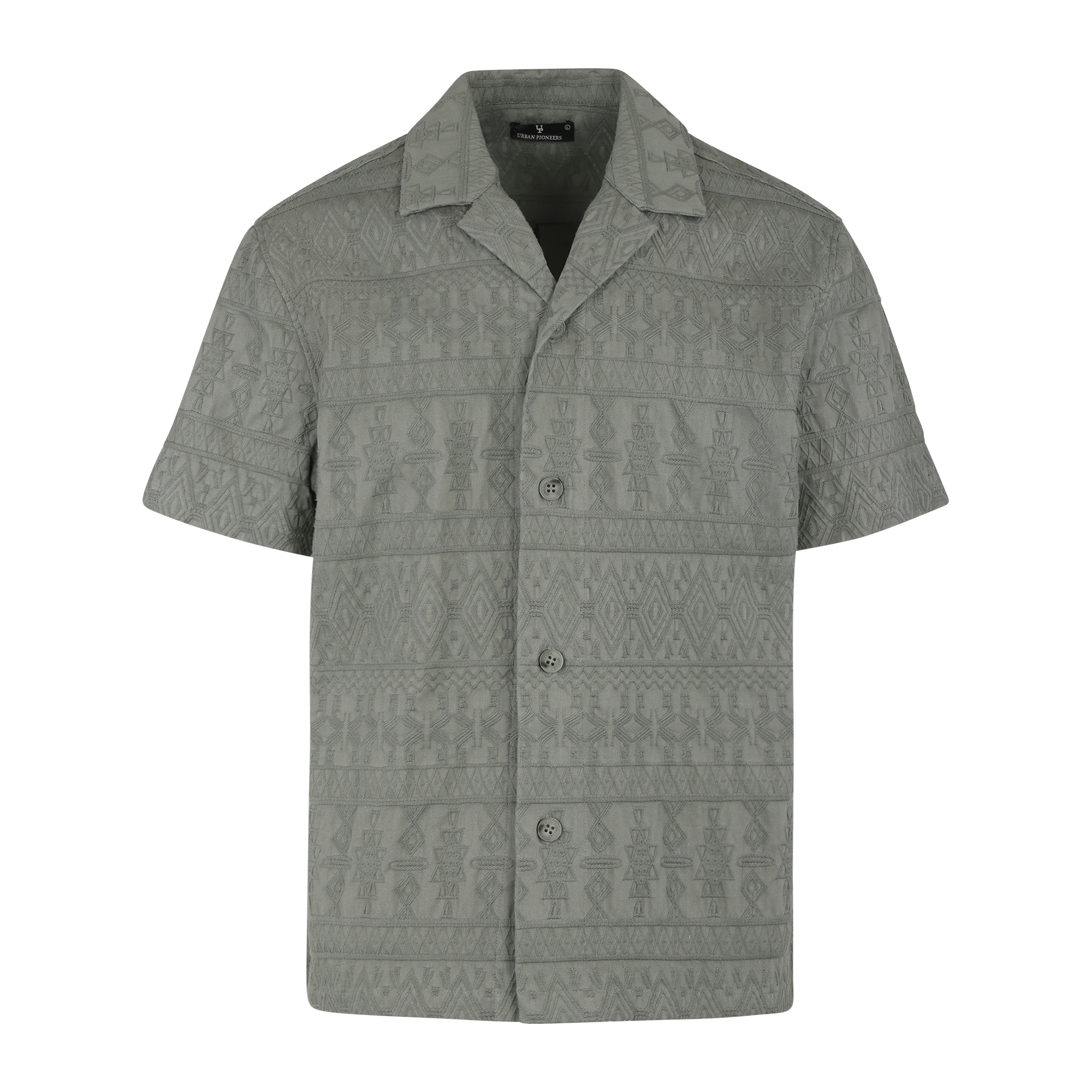 Urban Pioneers Male Hubert SS SHIRT OLIVE