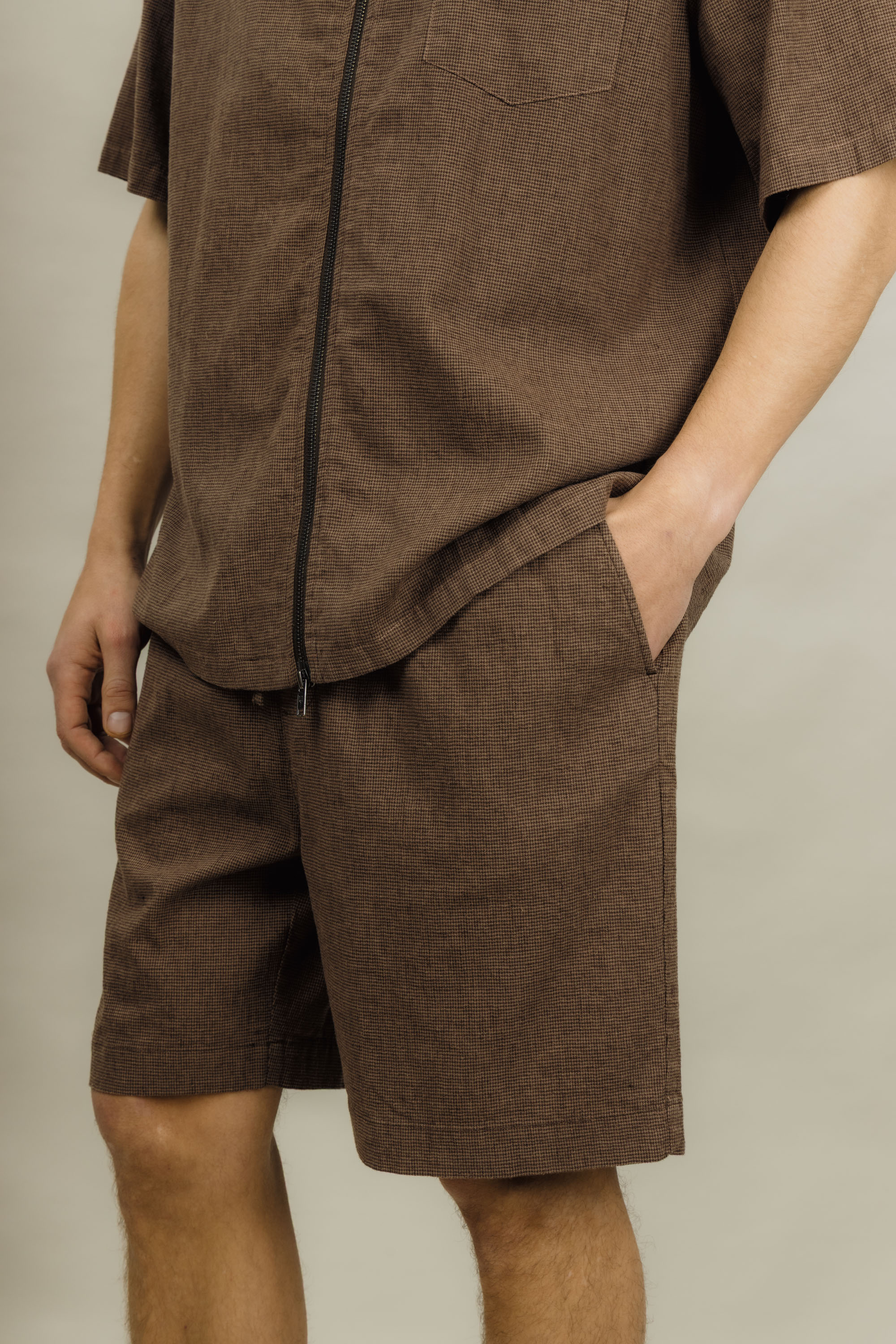 Urban Pioneers Male Jacopo Shorts SHORTS BROWN