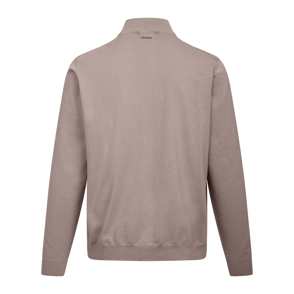 Urban Pioneers Male Jake Half-zip SWEATER DARK SAND