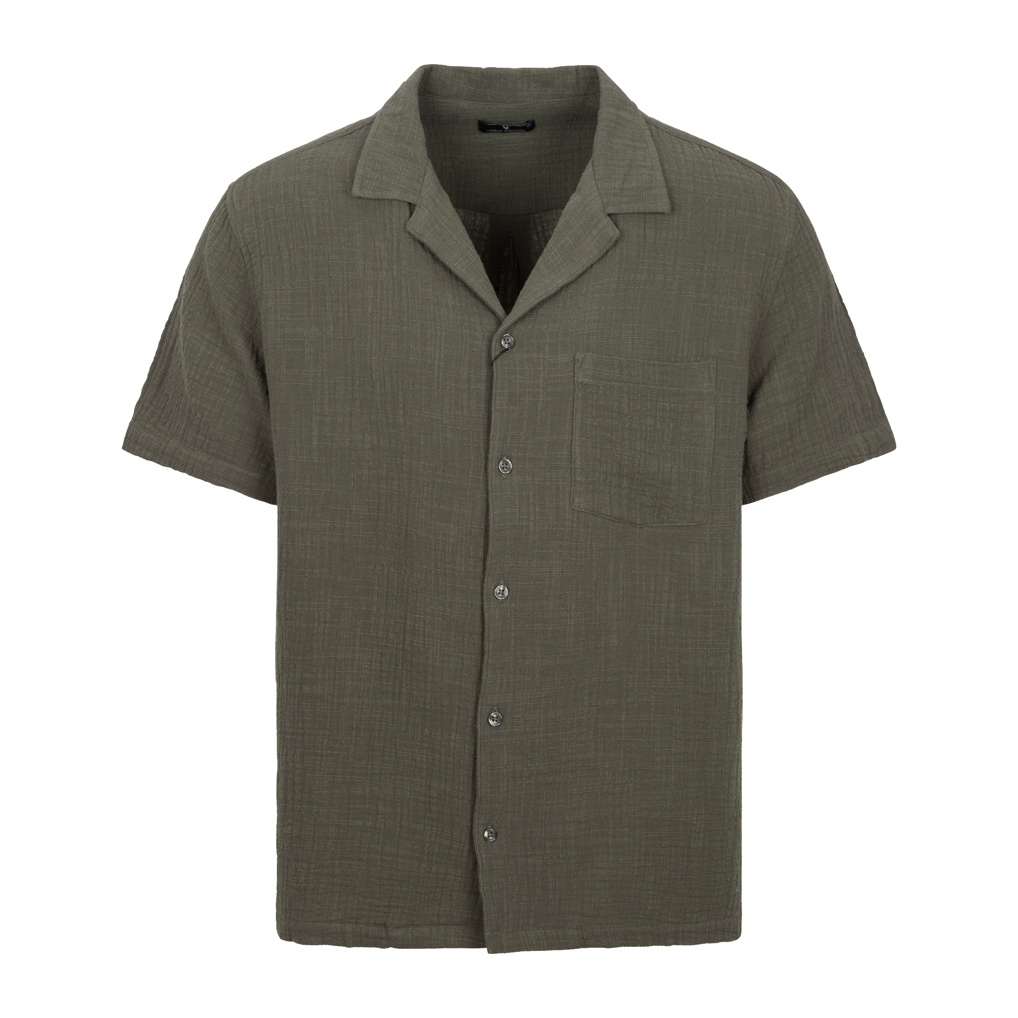 Urban Pioneers Male James SS SHIRT OLIVE