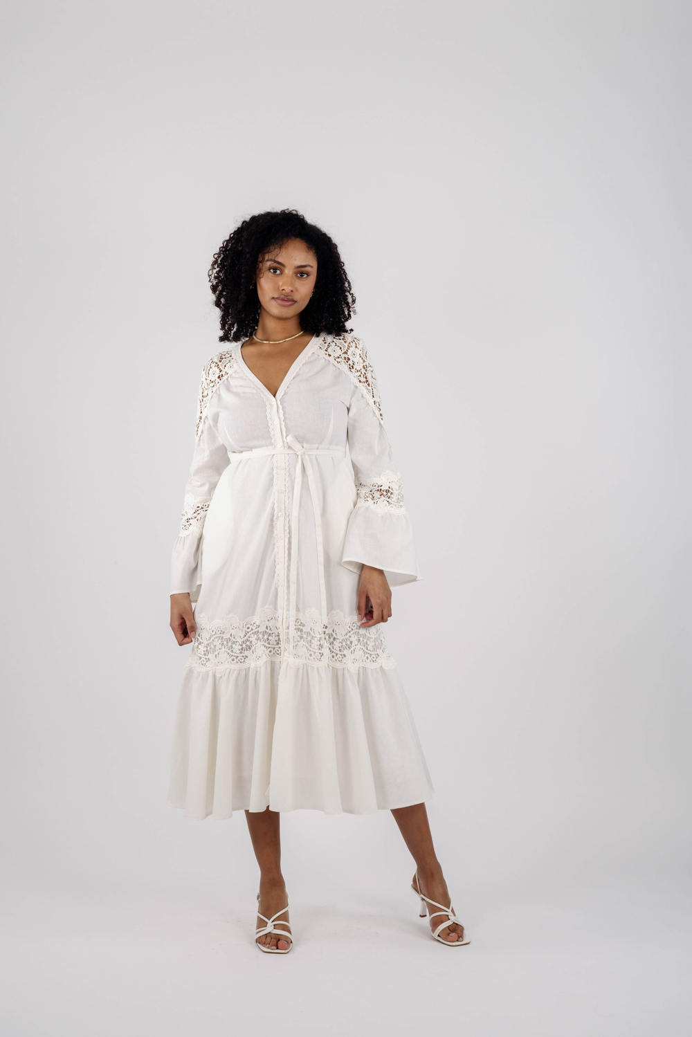 Urban Pioneers Female Jasmin Dress DRESS WHITE