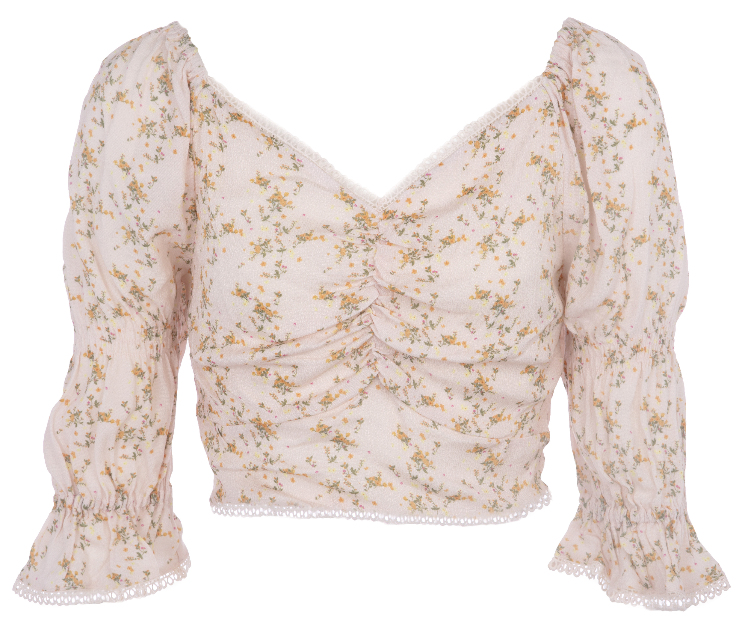 Urban Pioneers Female Jessica Top TOP SMALL FLOWER AOP