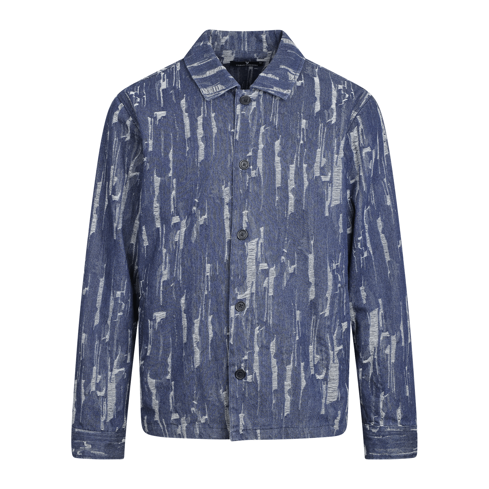 Urban Pioneers Male Joaquin Overshirt SHIRT DARK DENIM