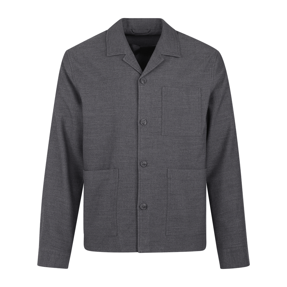 Urban Pioneers Male Jona Overshirt SHIRT GREY