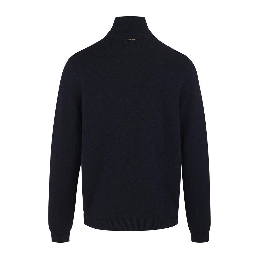 Urban Pioneers Male Jorge Half-zip SWEATER DARK NAVY