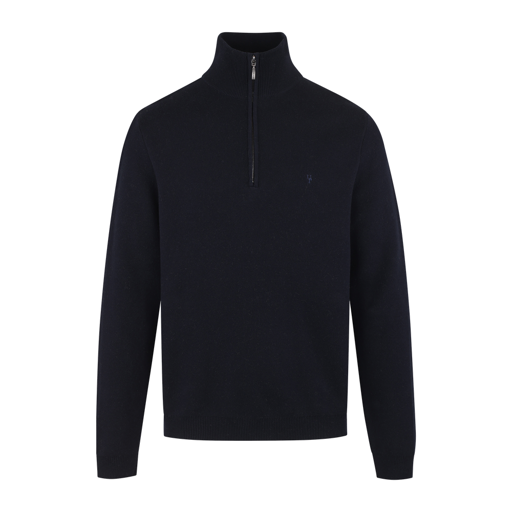 Urban Pioneers Male Jorge Half-zip SWEATER DARK NAVY