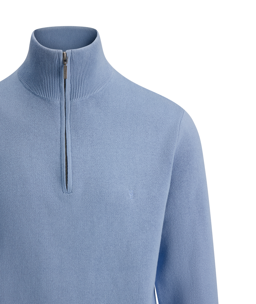 Urban Pioneers Male Jorge Half-zip SWEATER LIGHT BLUE