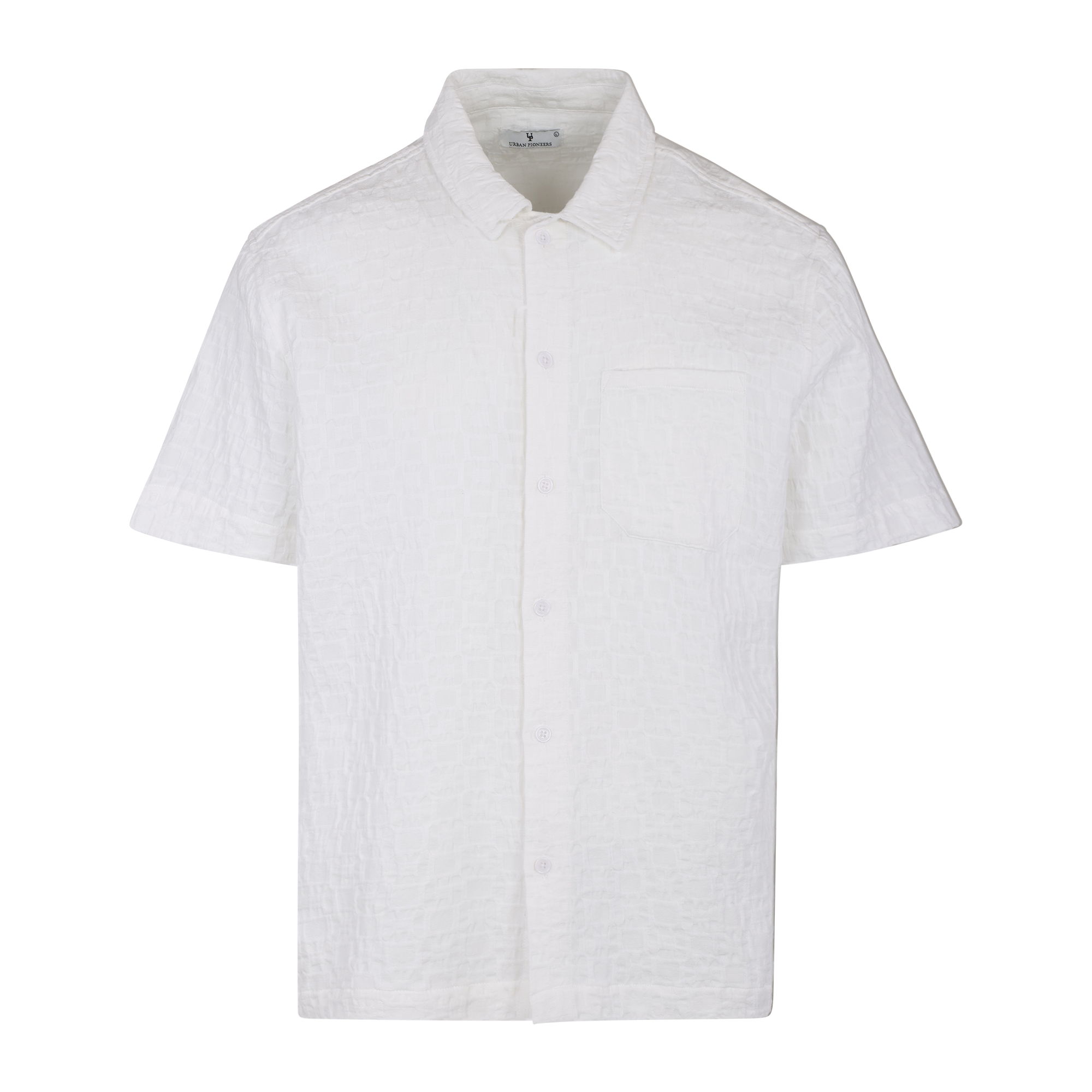 Urban Pioneers Male Joshua SS SHIRT WHITE