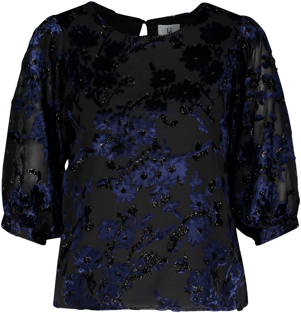 Urban Pioneers Female Jules Top TOP BLACK AOP