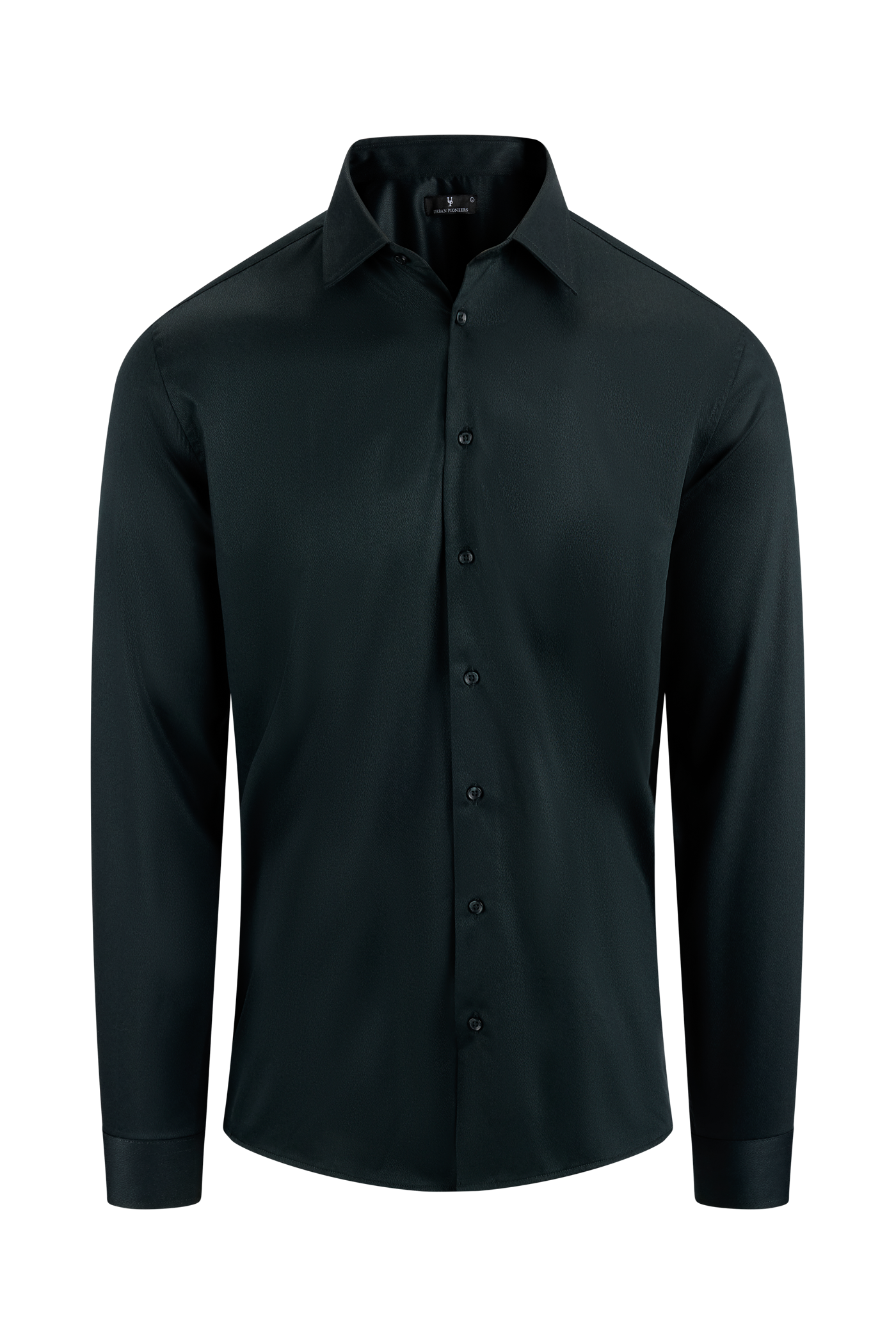 Urban Pioneers Male Julian LS Shirt SHIRT DARK EMERALD