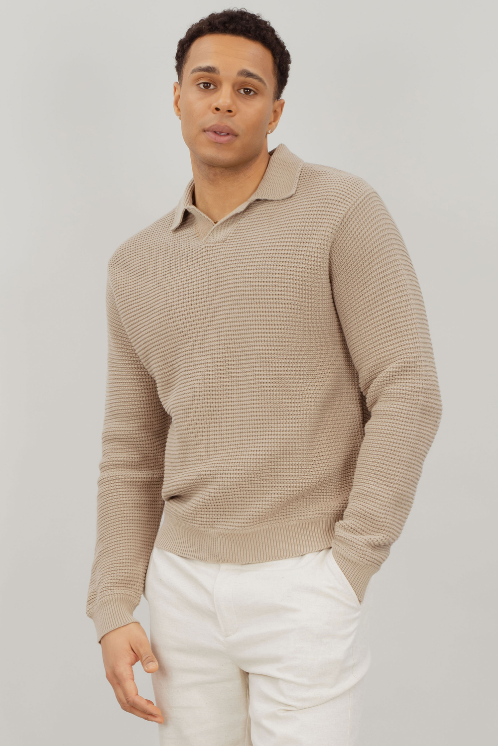 Urban Pioneers Male Julien Sweater SWEATER SAND