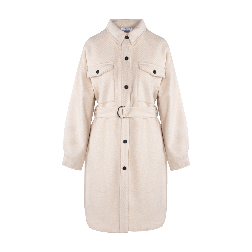 Urban Pioneers Female Katinka Overshirt OVERSHIRT LIGHT SAND