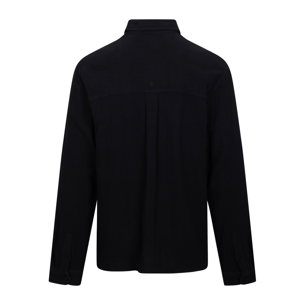 Urban Pioneers Male Kristian LS Shirt SHIRT BLACK