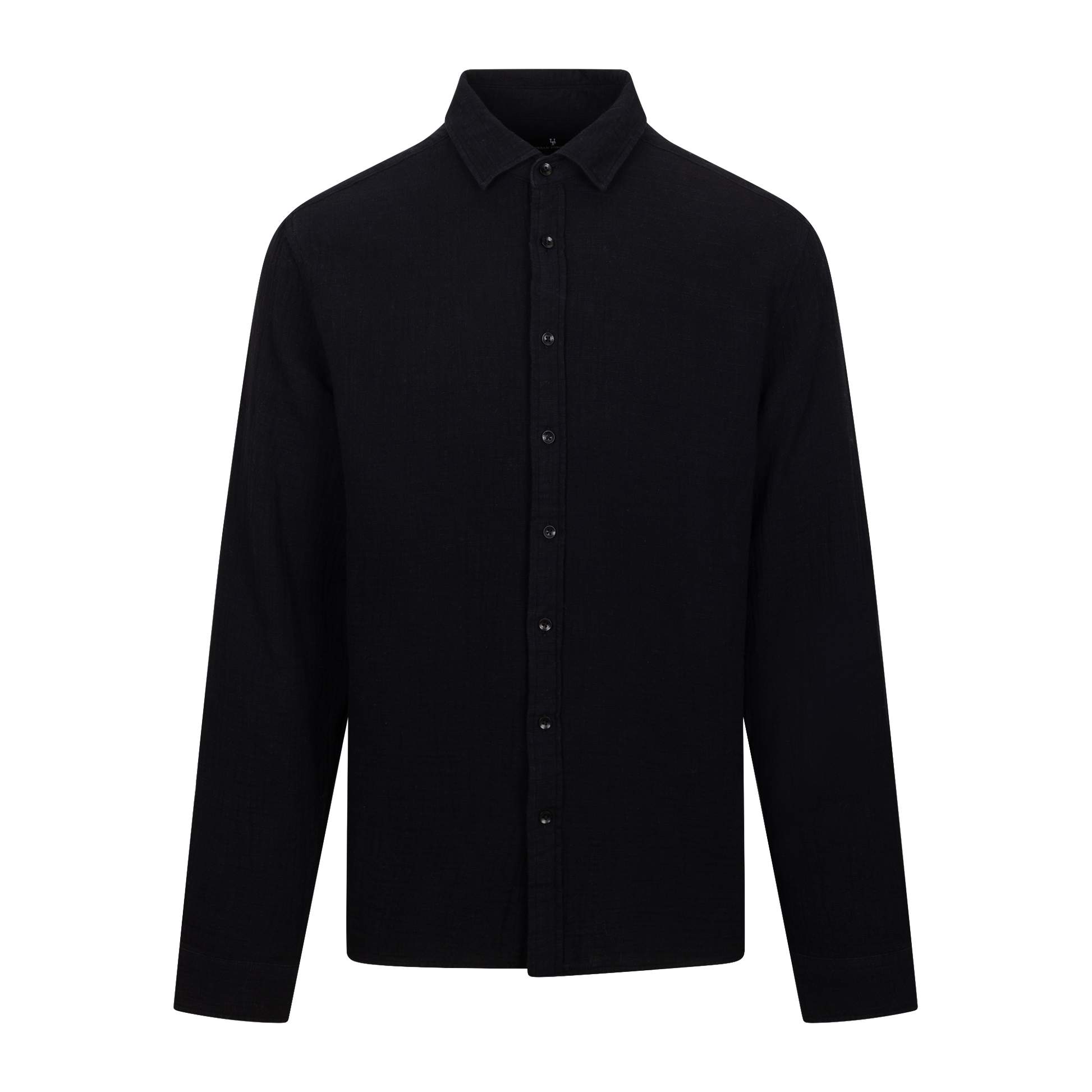 Urban Pioneers Male Kristian LS Shirt SHIRT BLACK