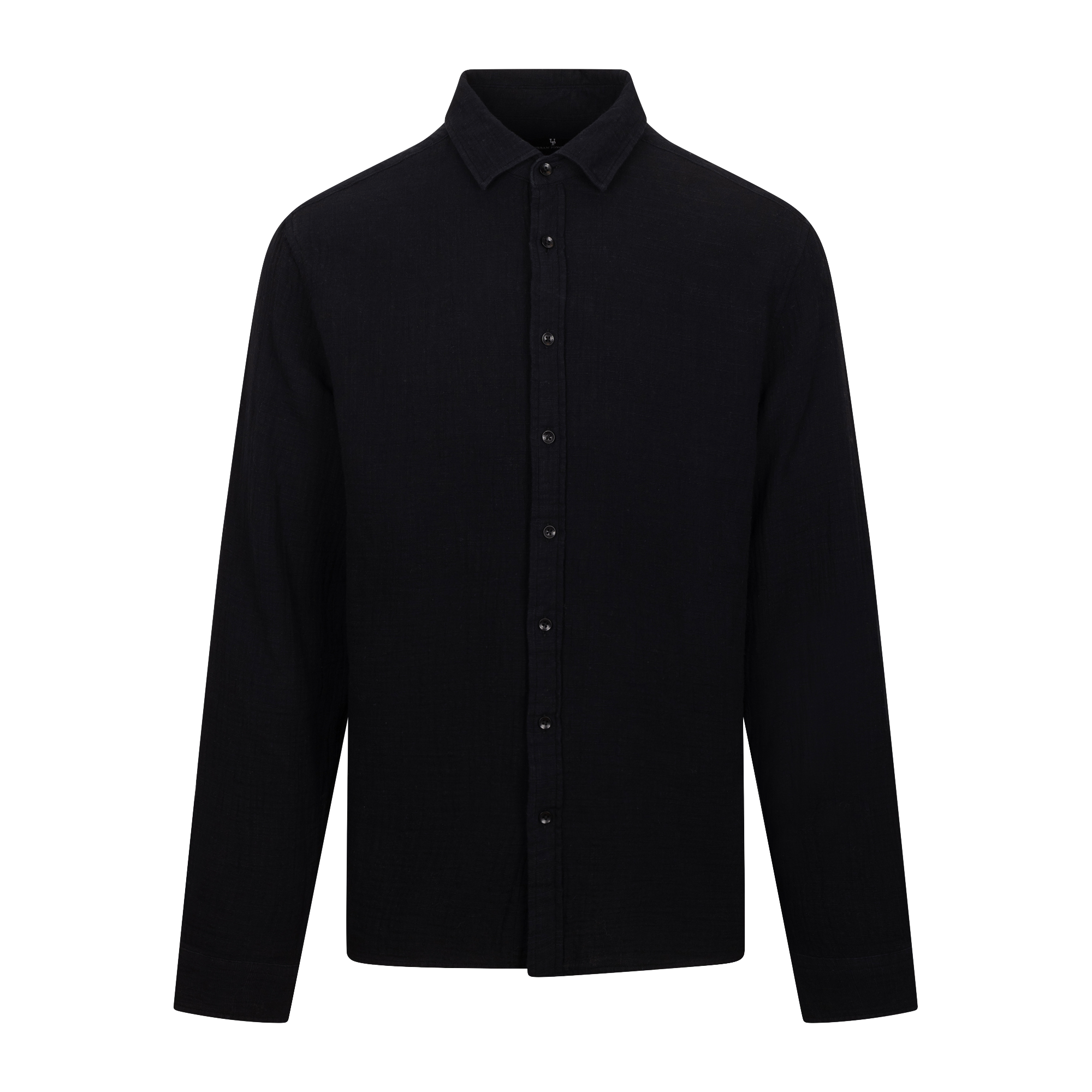 Urban Pioneers Male Kristian LS Shirt SHIRT BLACK