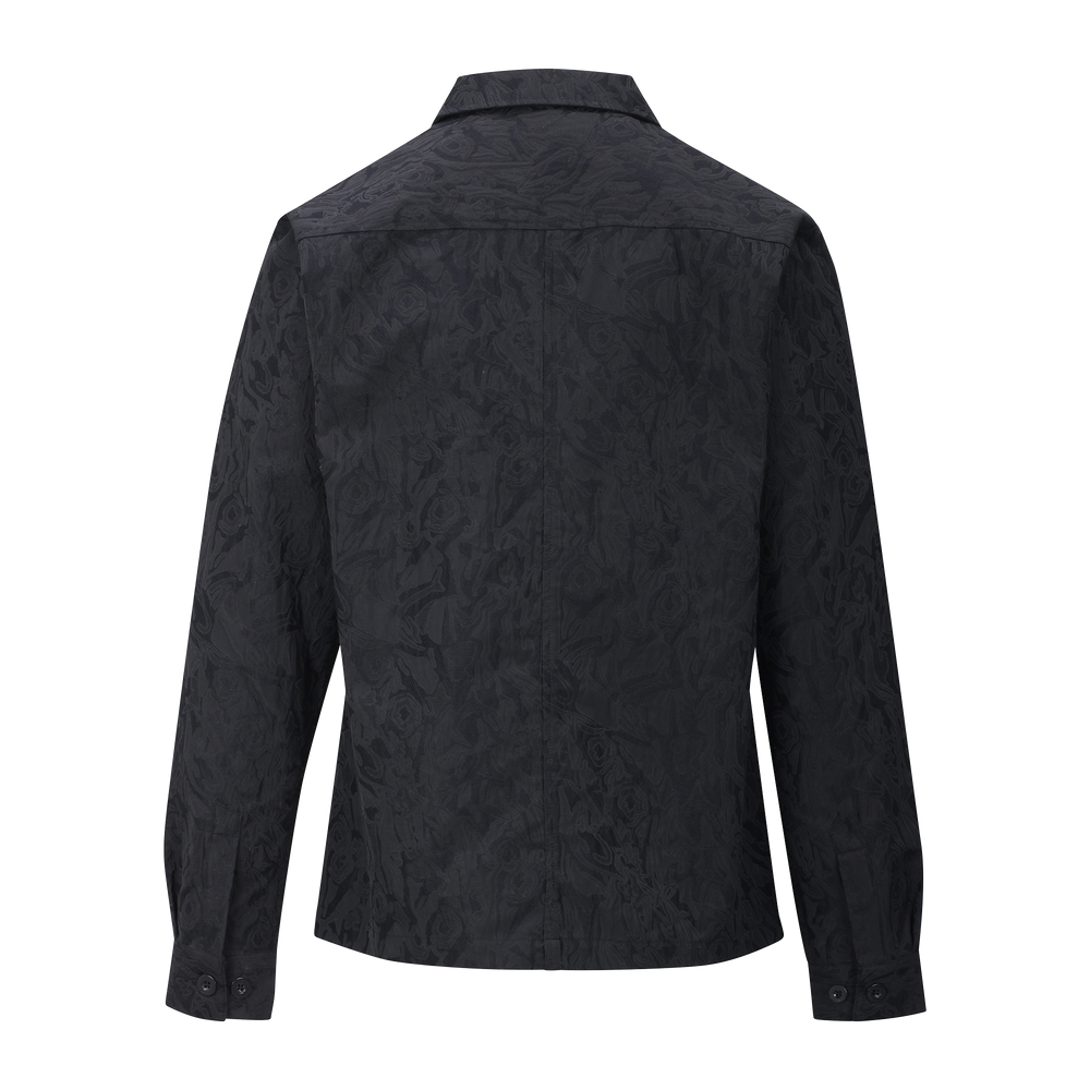 Urban Pioneers Male Lavrans Overshirt SHIRT BLACK AOP