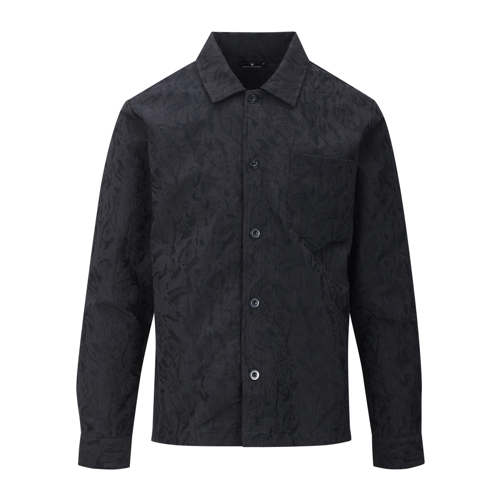 Urban Pioneers Male Lavrans Overshirt SHIRT BLACK AOP
