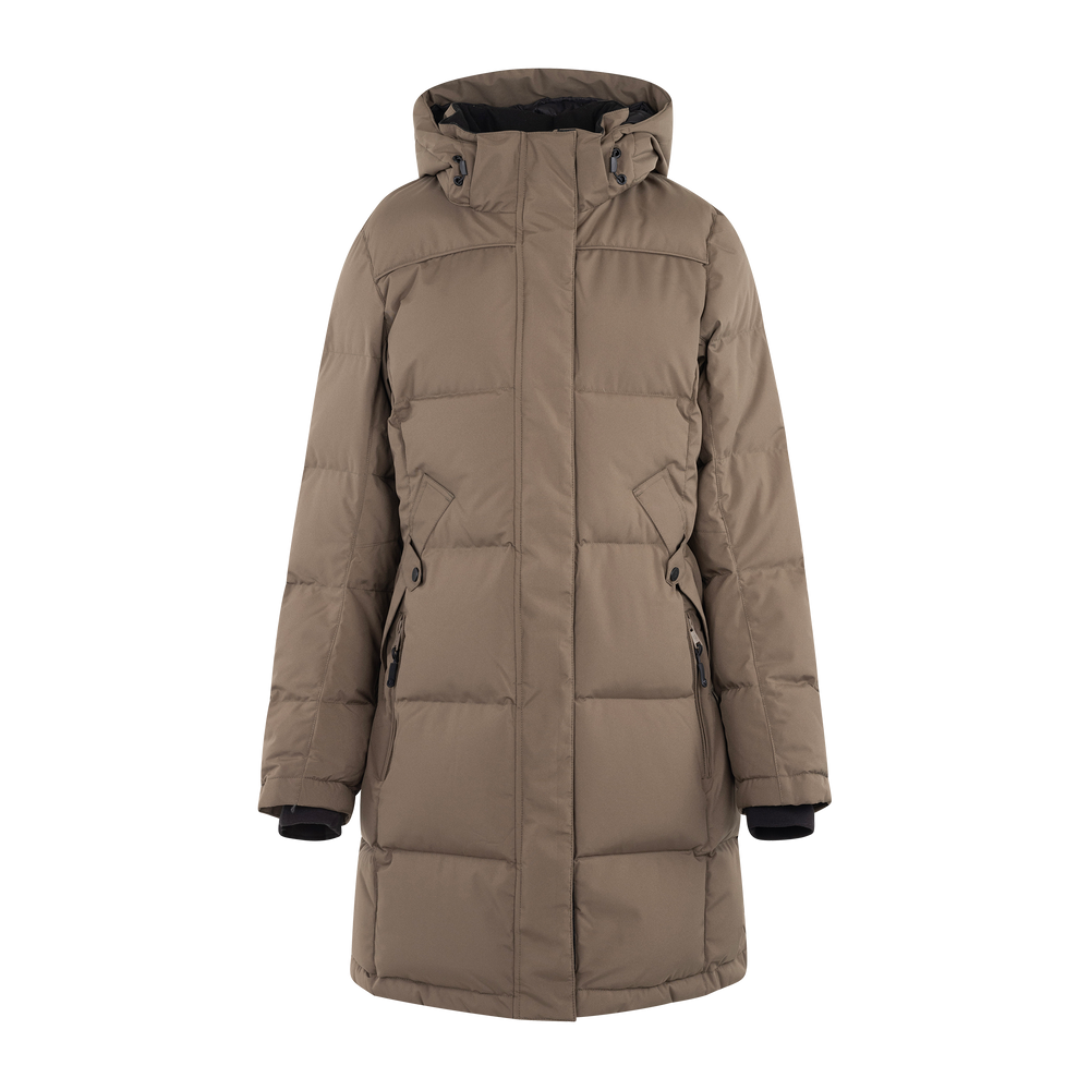 Urban Pioneers Female Laya Down Parka PARKA COCOLATE CHIP