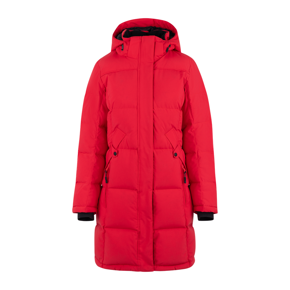 Urban Pioneers Female Laya Down Parka PARKA LIPSTICK RED