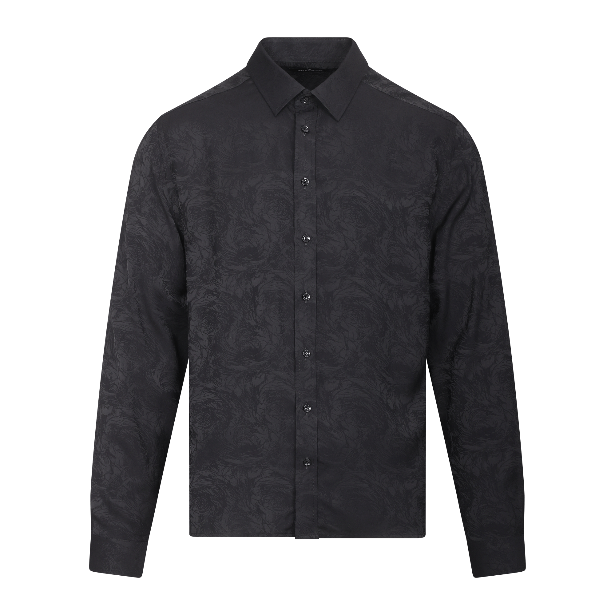 Urban Pioneers Male Leander LS Shirt SHIRT BLACK