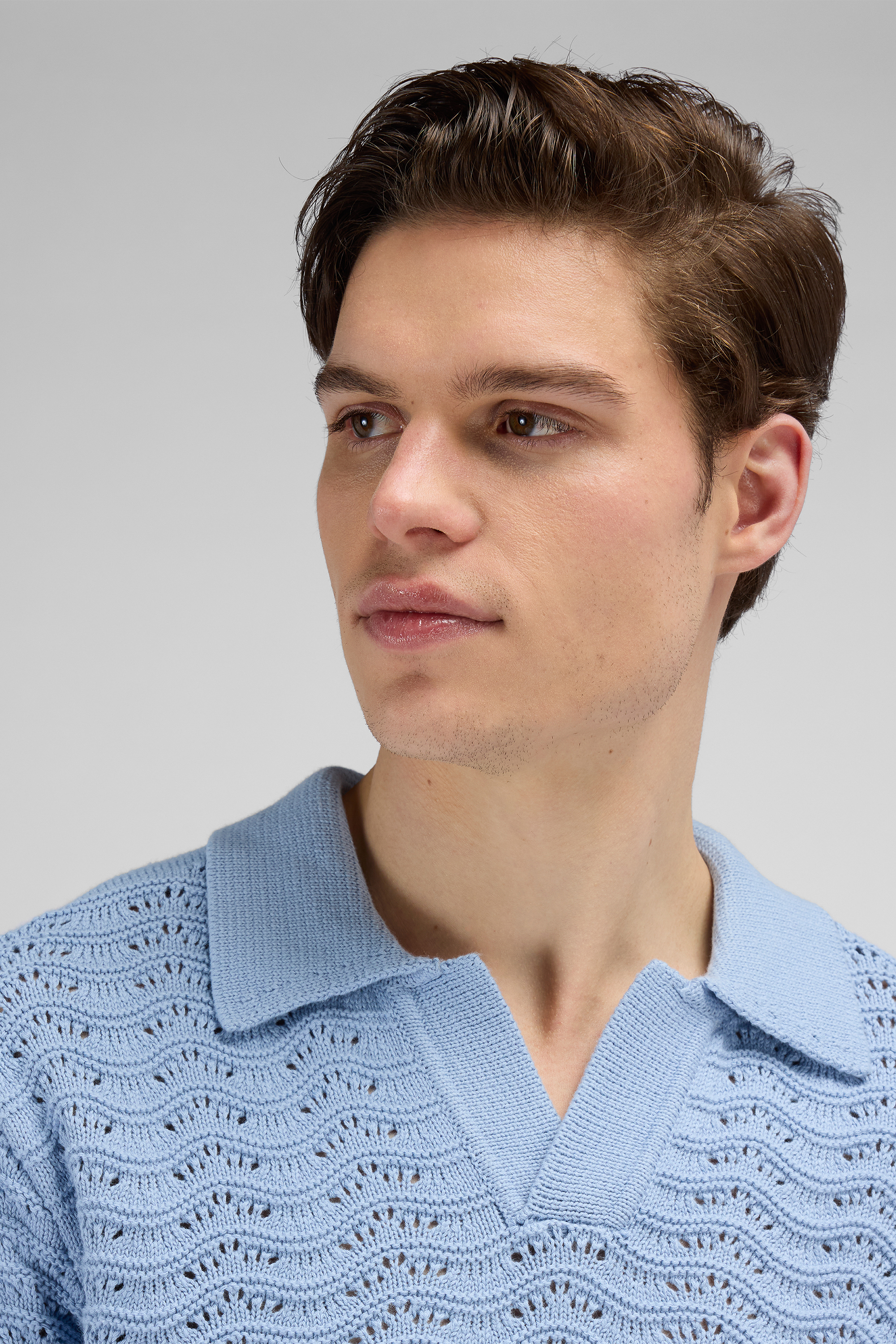 Urban Pioneers Male Leandro Pique PIQUE LIGHT BLUE
