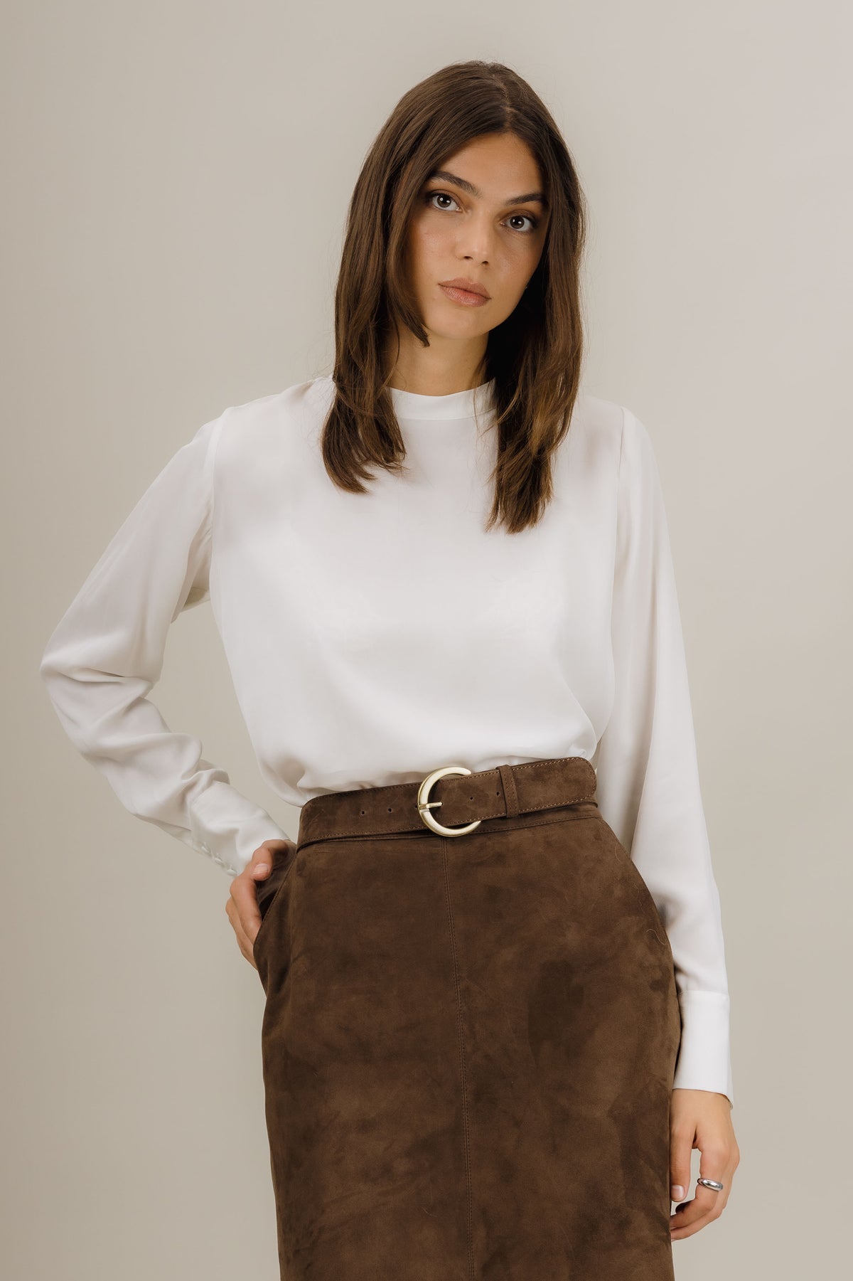 Urban Pioneers Female Leiden Belt BELT CHOCOLATE BROWN