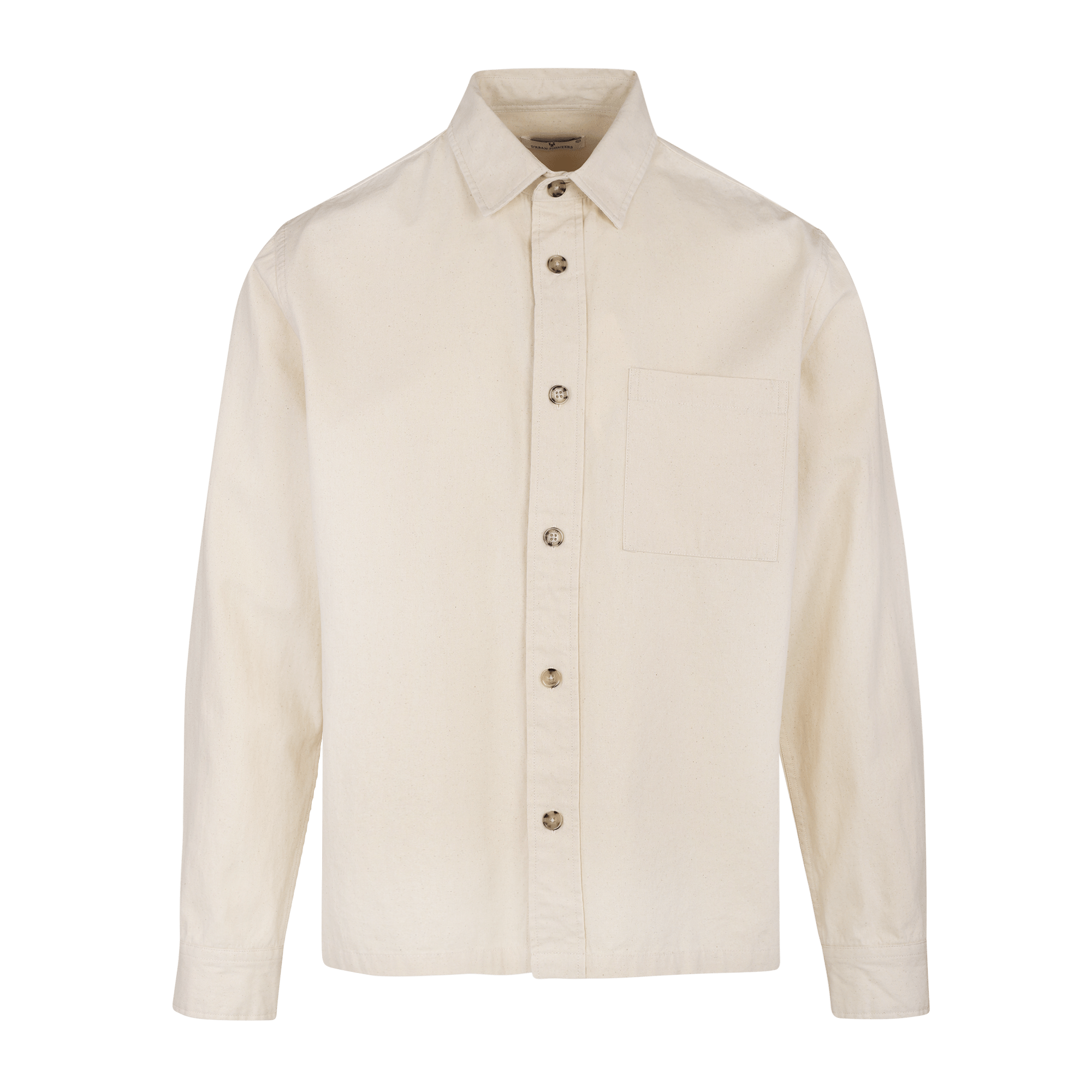 Urban Pioneers Male Lewis LS SHIRT CREAM