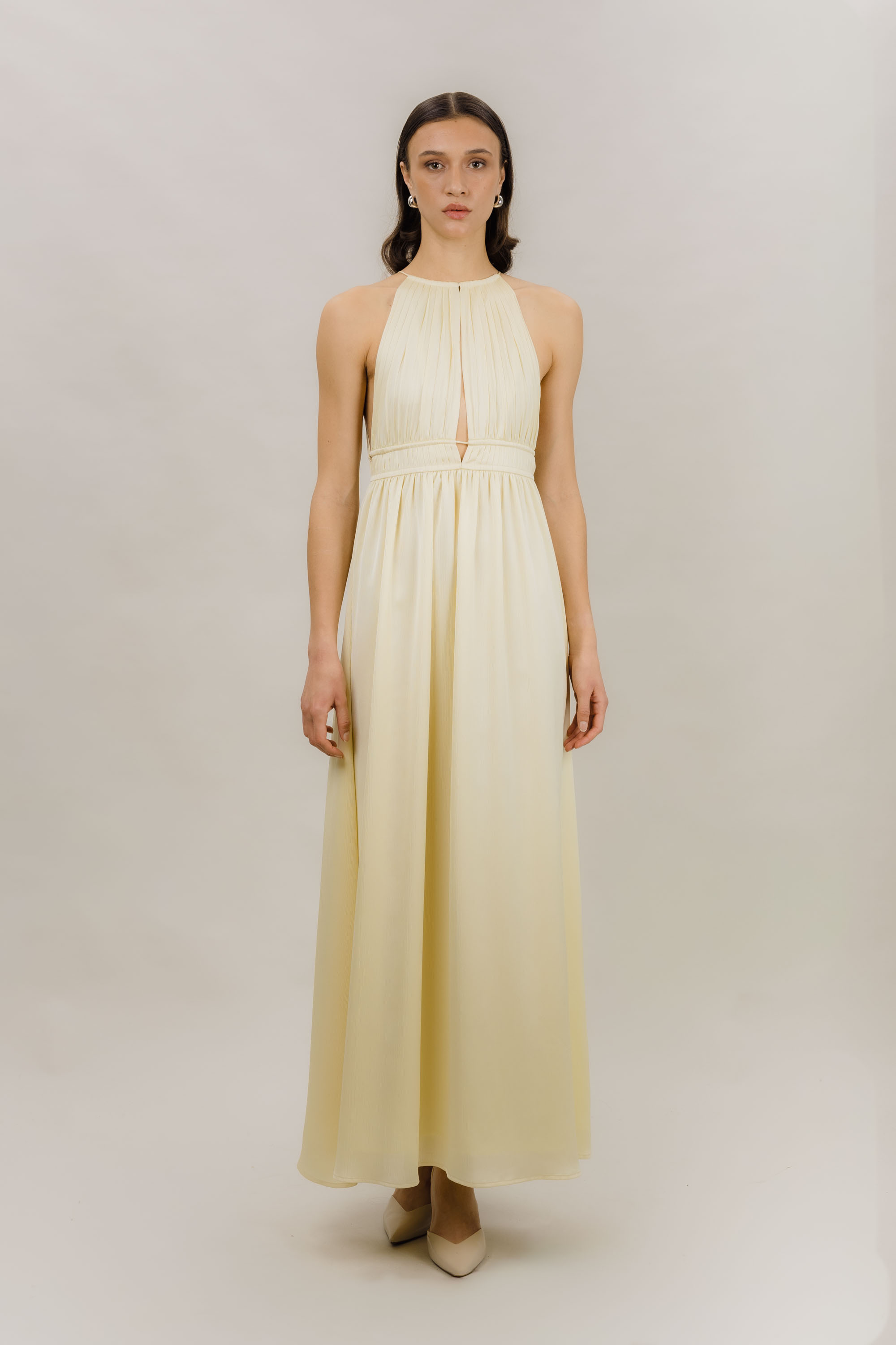 Urban Pioneers Female Lillibeth Dress DRESS PASTEL YELLOW