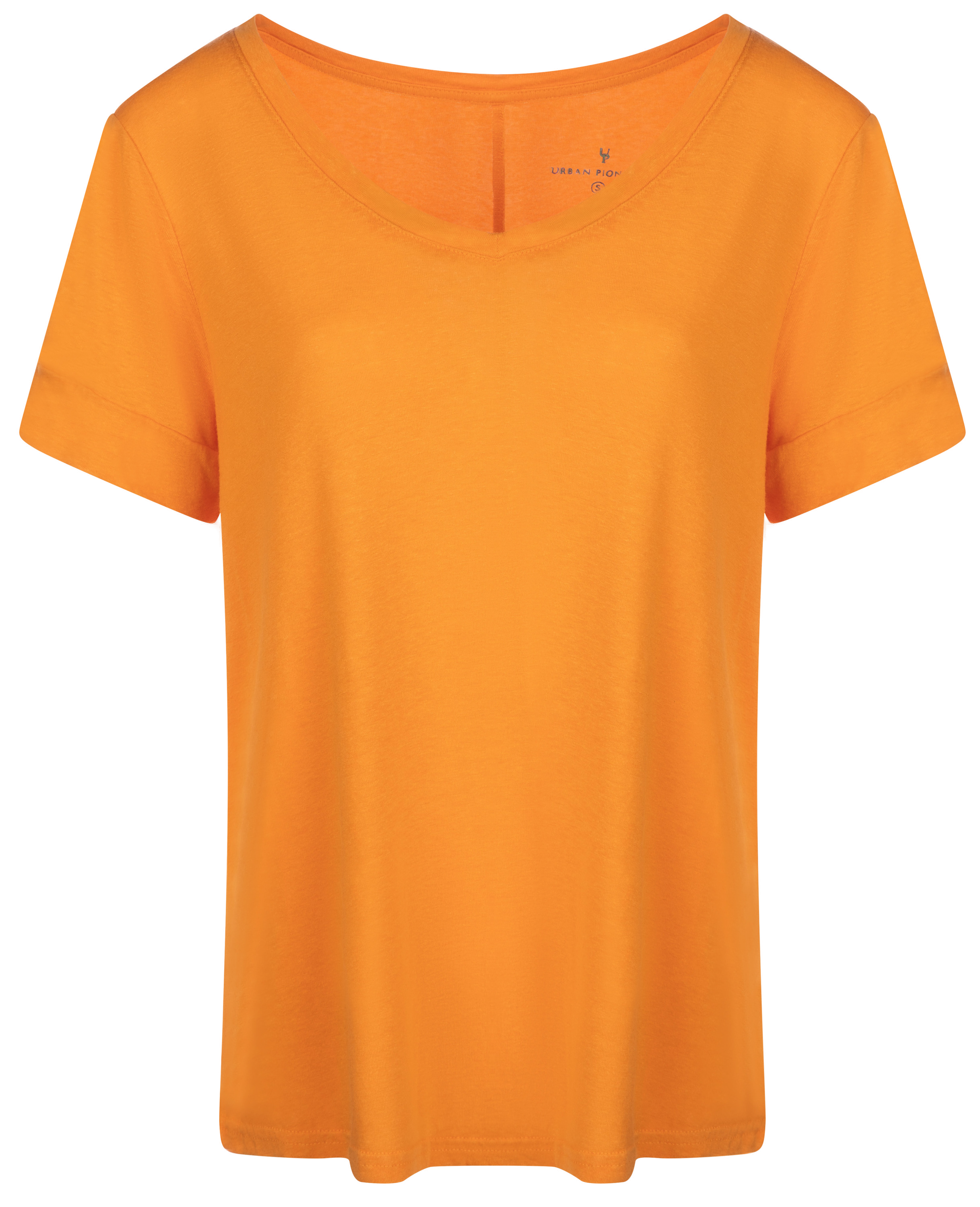Urban Pioneers Female Lily V-neck T-SHIRT APRICOT