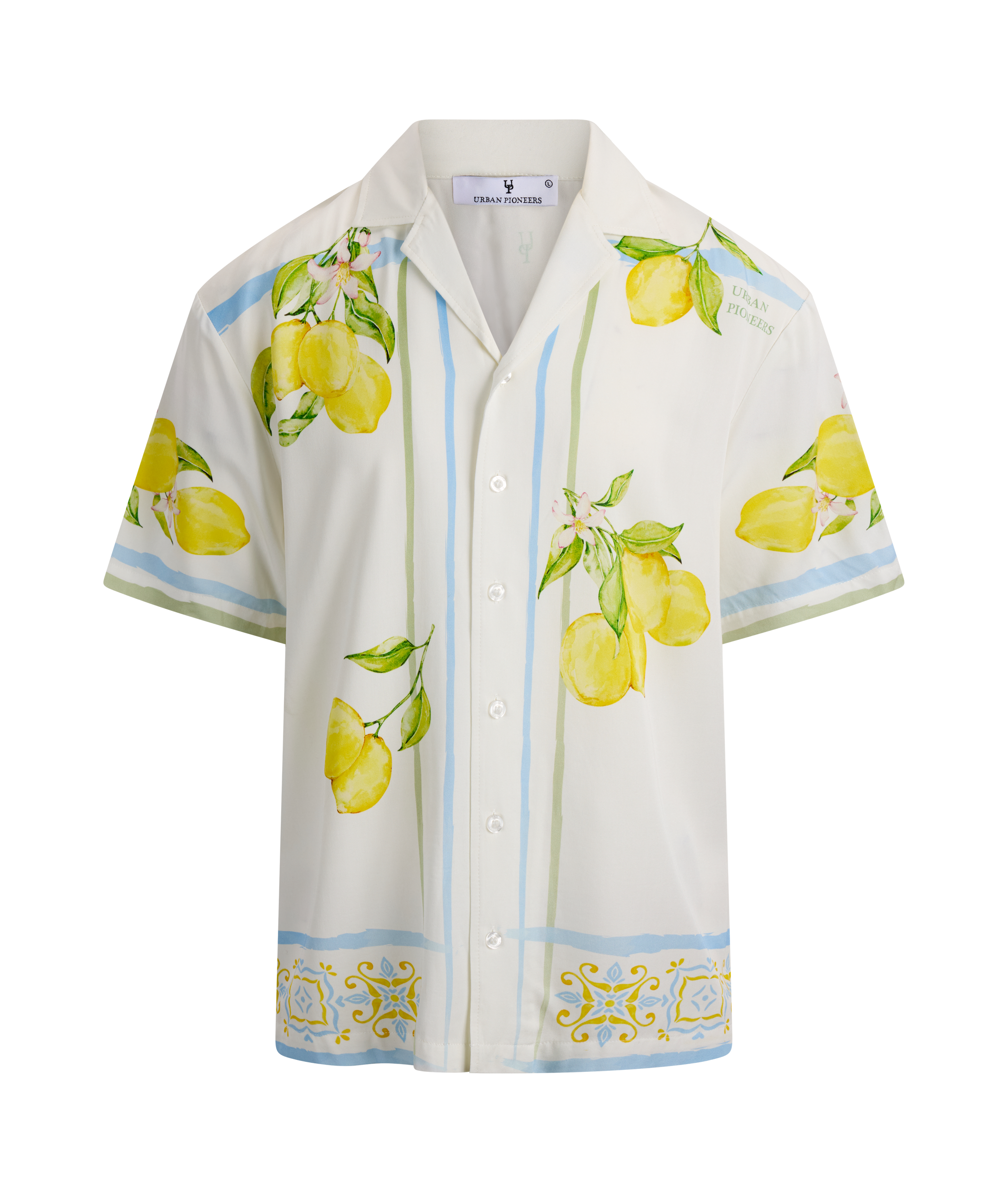 Urban Pioneers Male Limone SS Shirt SS SHIRT LEMONS AOP