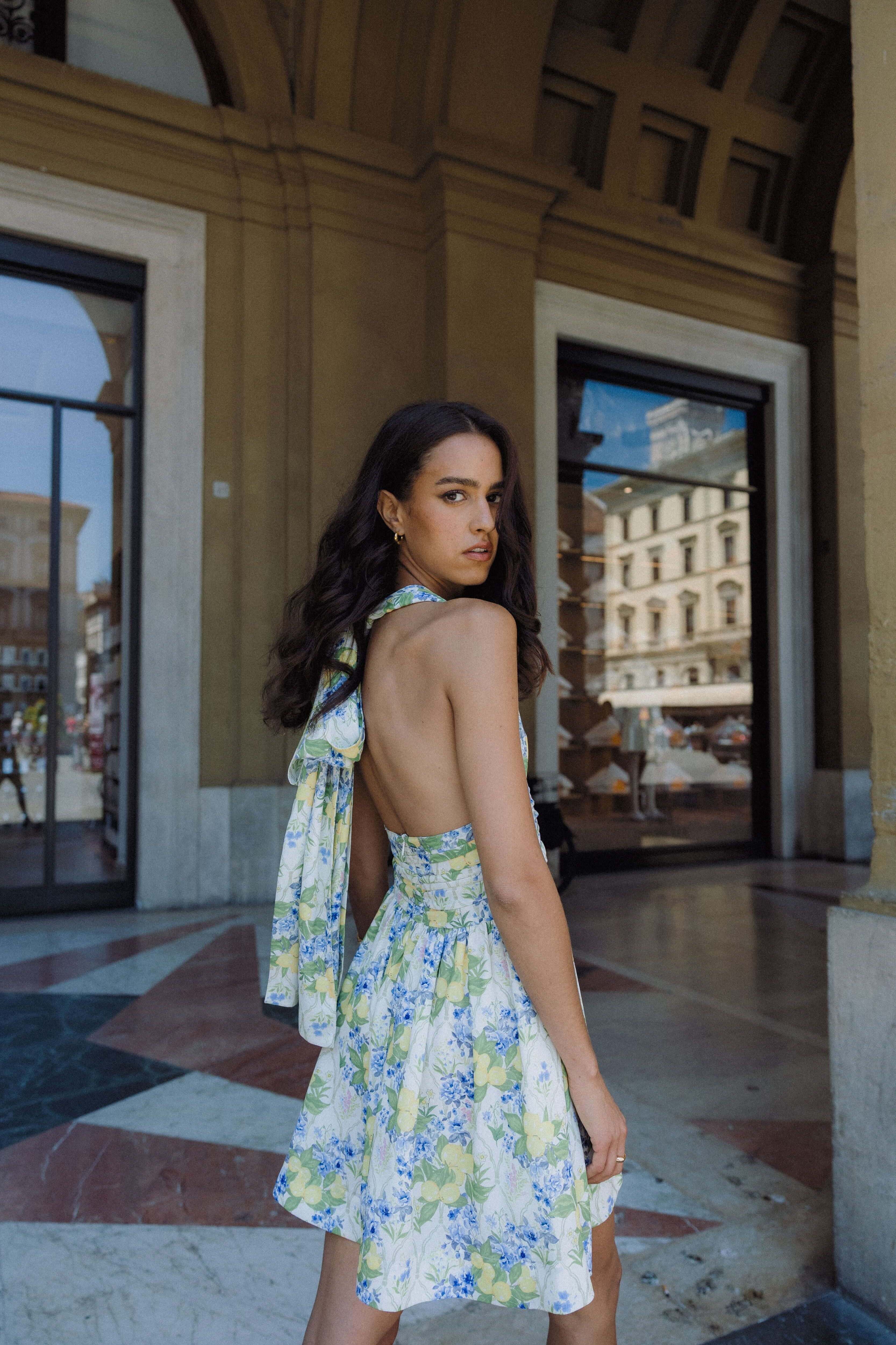 Urban Pioneers Female Liora Dress DRESS LEMON AOP