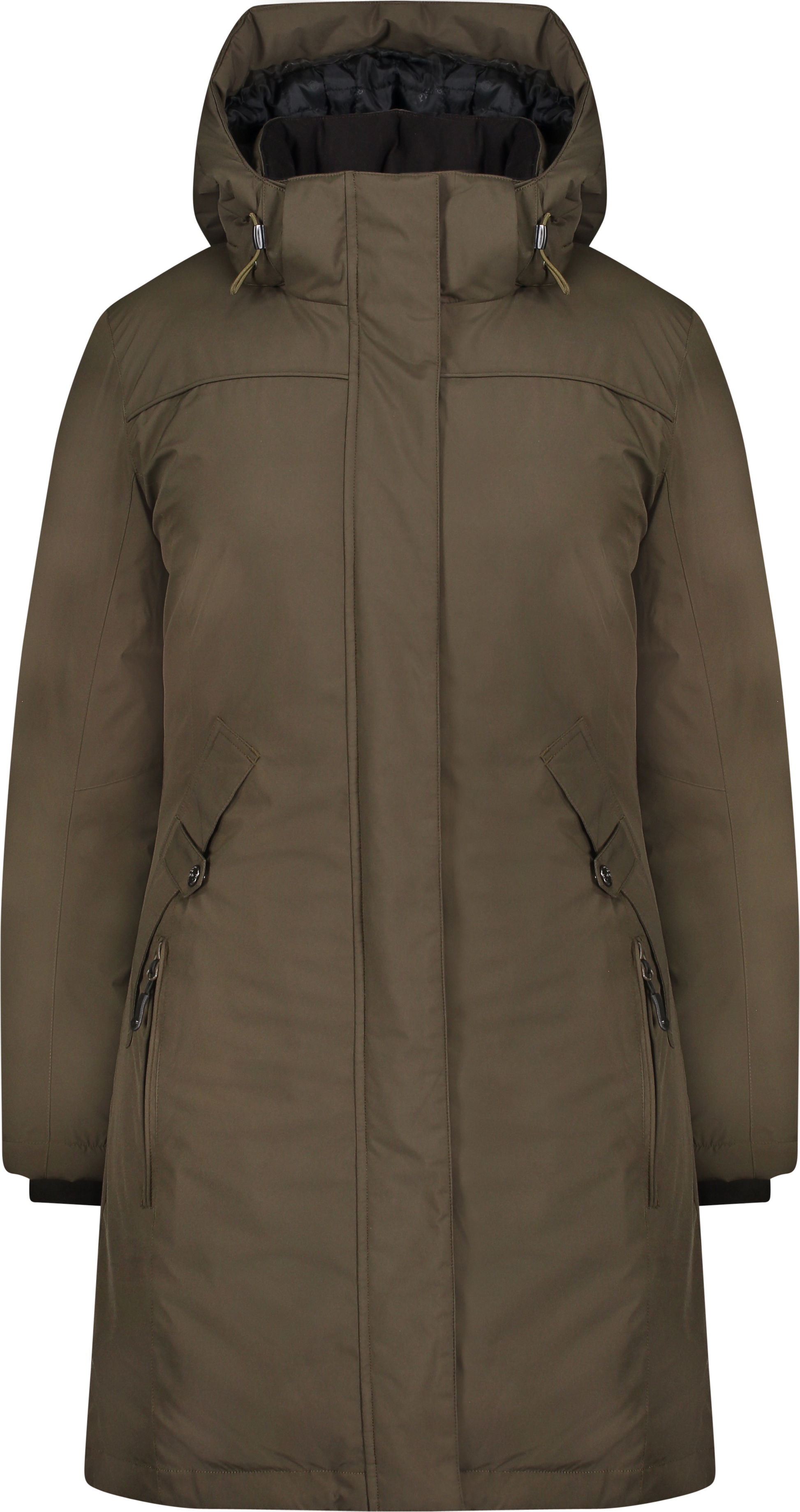 Urban Pioneers Female Live Parkas PARKA OLIVE NIGHT