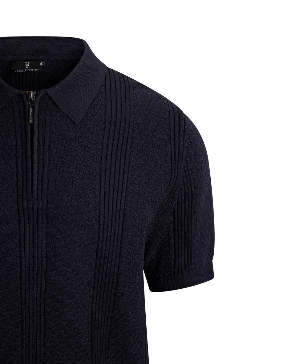 Urban Pioneers Male Livio Pique PIQUE DARK NAVY