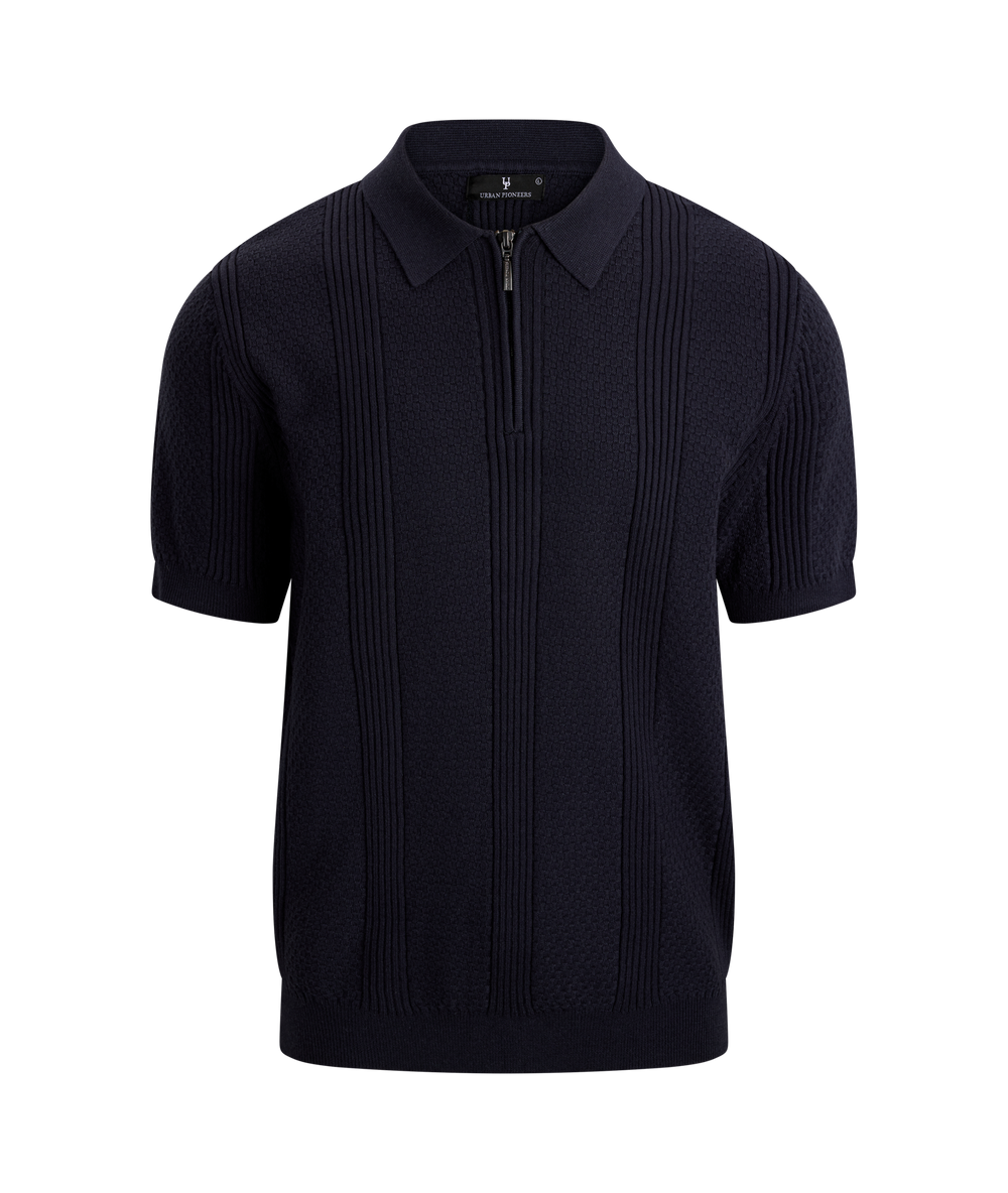 Urban Pioneers Male Livio Pique PIQUE DARK NAVY