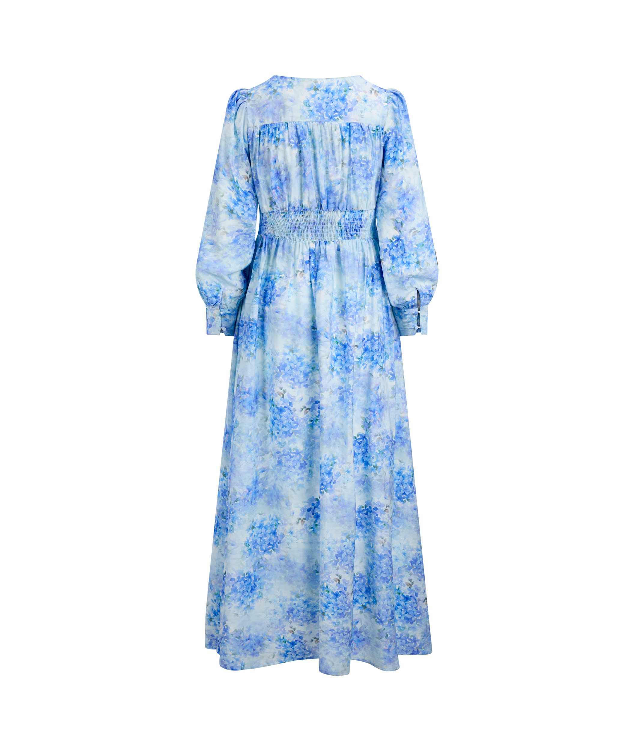 Urban Pioneers Female Livorno Dress DRESS BLUE FLOWER AOP
