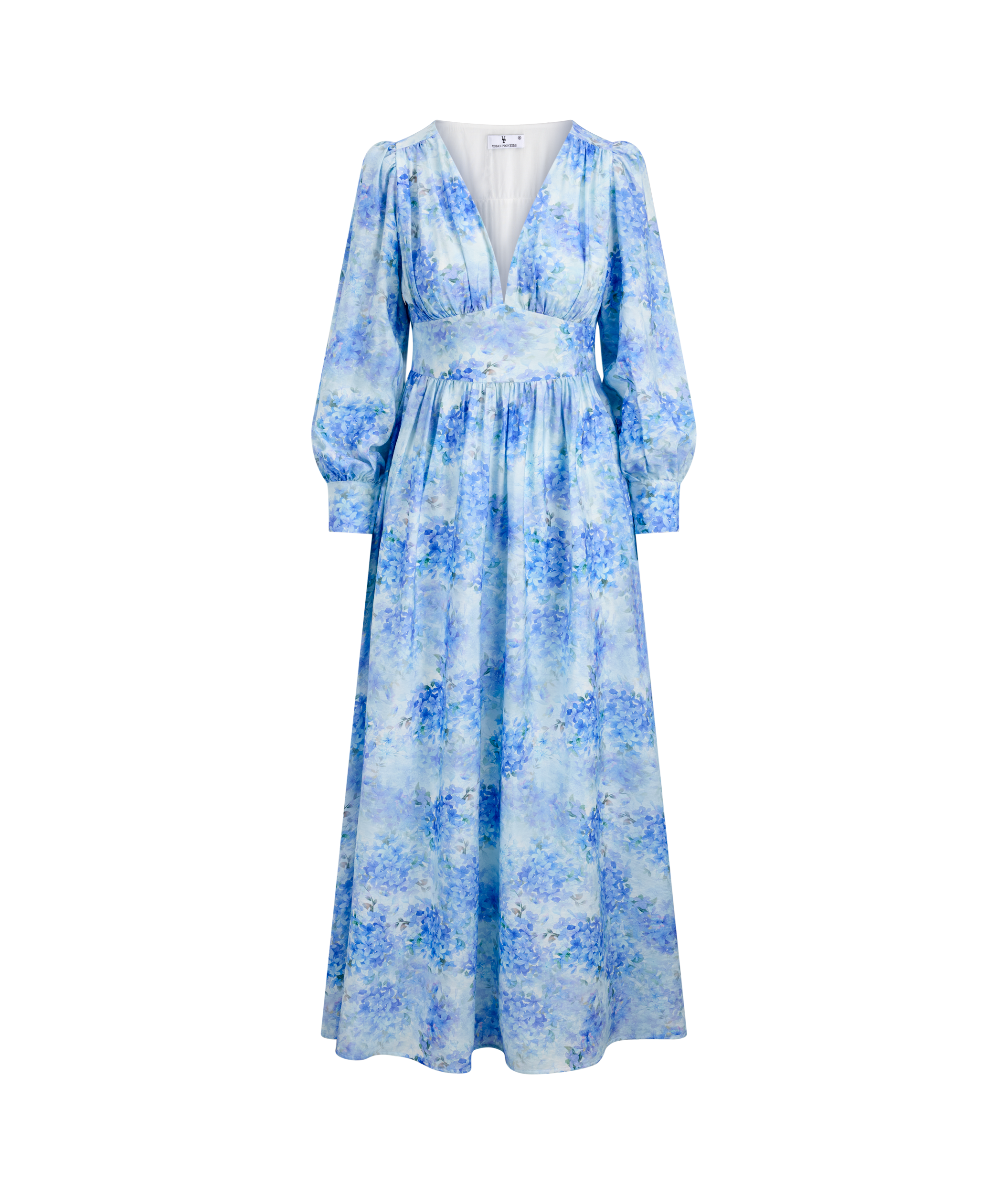 Urban Pioneers Female Livorno Dress DRESS BLUE FLOWER AOP