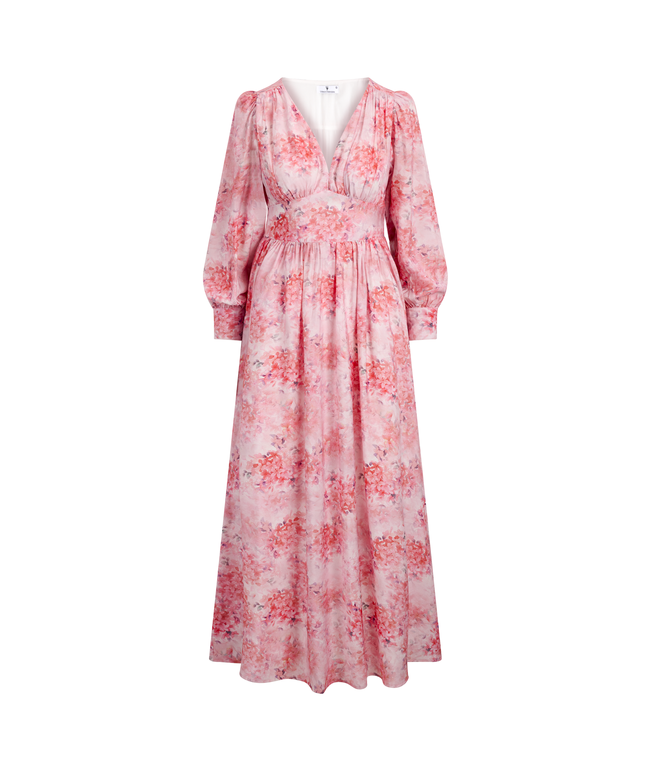 Urban Pioneers Female Livorno Dress DRESS PINK FLOWER AOP