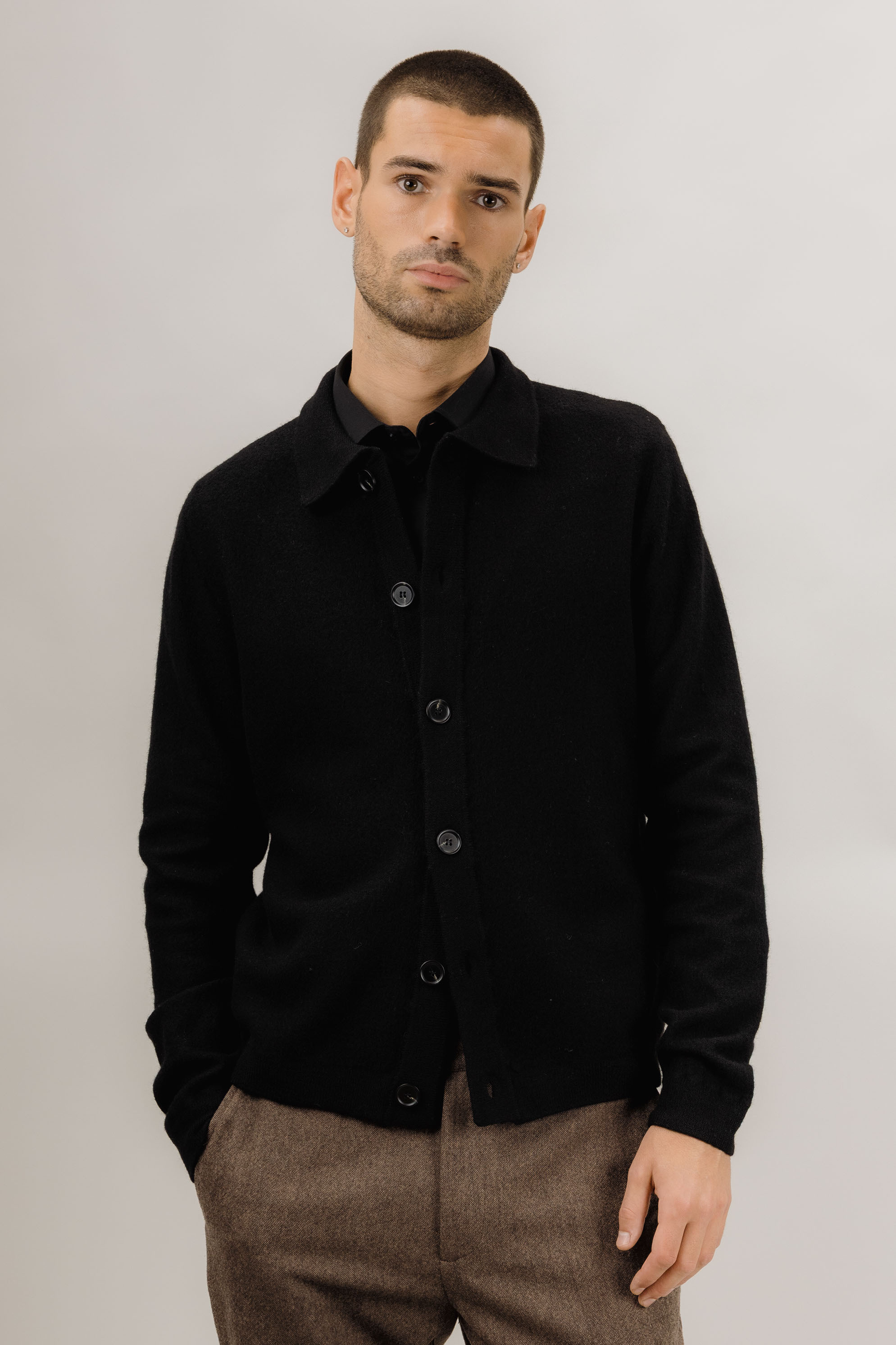 Urban Pioneers Male Lloyd Cardigan CARDIGAN BLACK