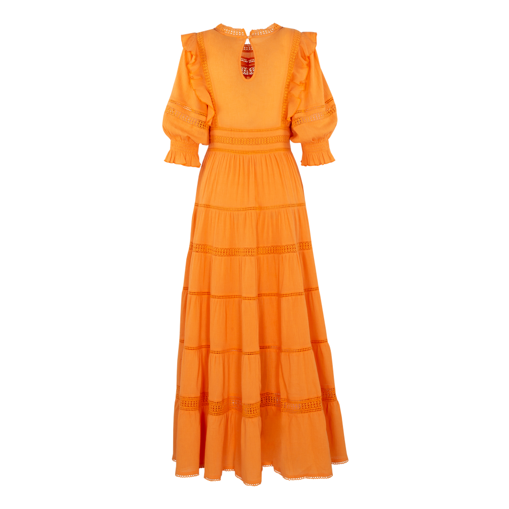 Urban Pioneers Female Loisa Dress DRESS PERSIMMON ORANGE