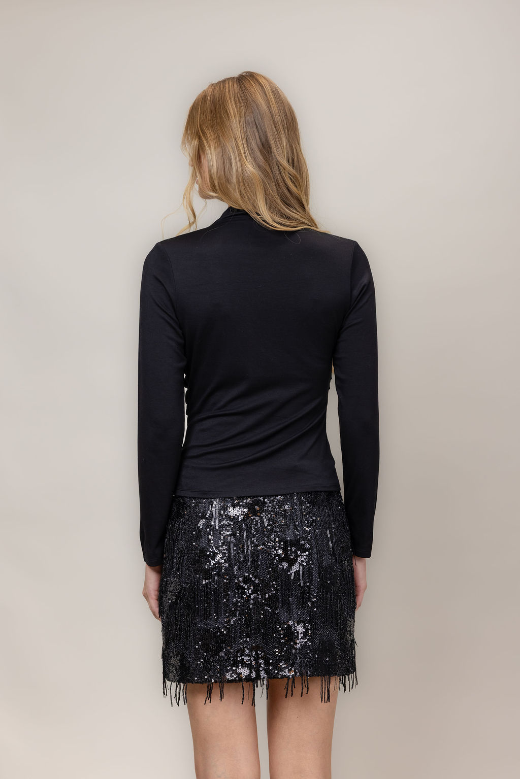 Urban Pioneers Female Lori LS Top TOP BLACK