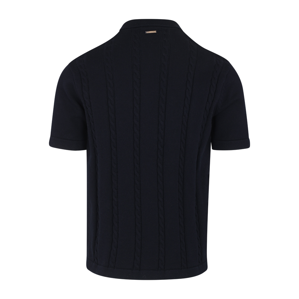 Urban Pioneers Male Louis SS SHIRT DARK NAVY