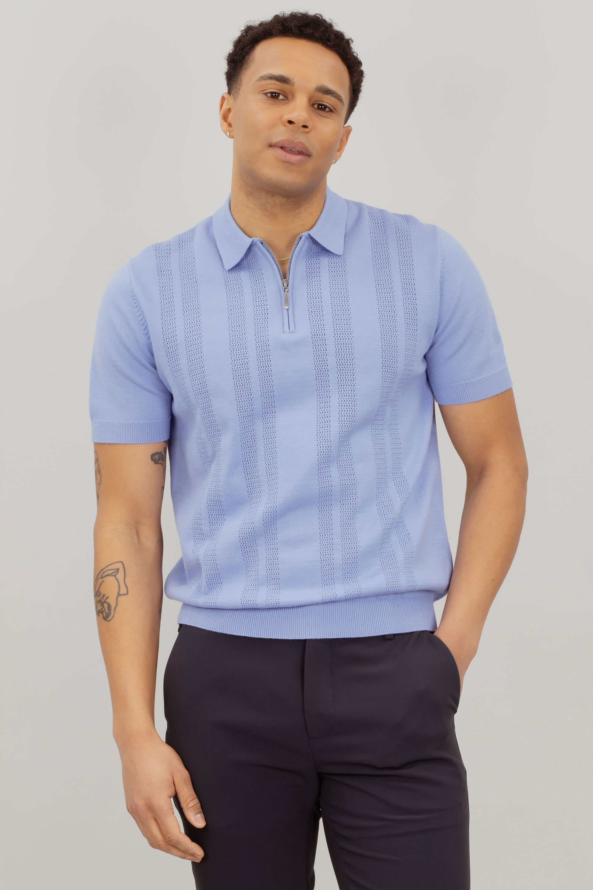 Urban Pioneers Male Lucien Pique PIQUE BLUE BONNET