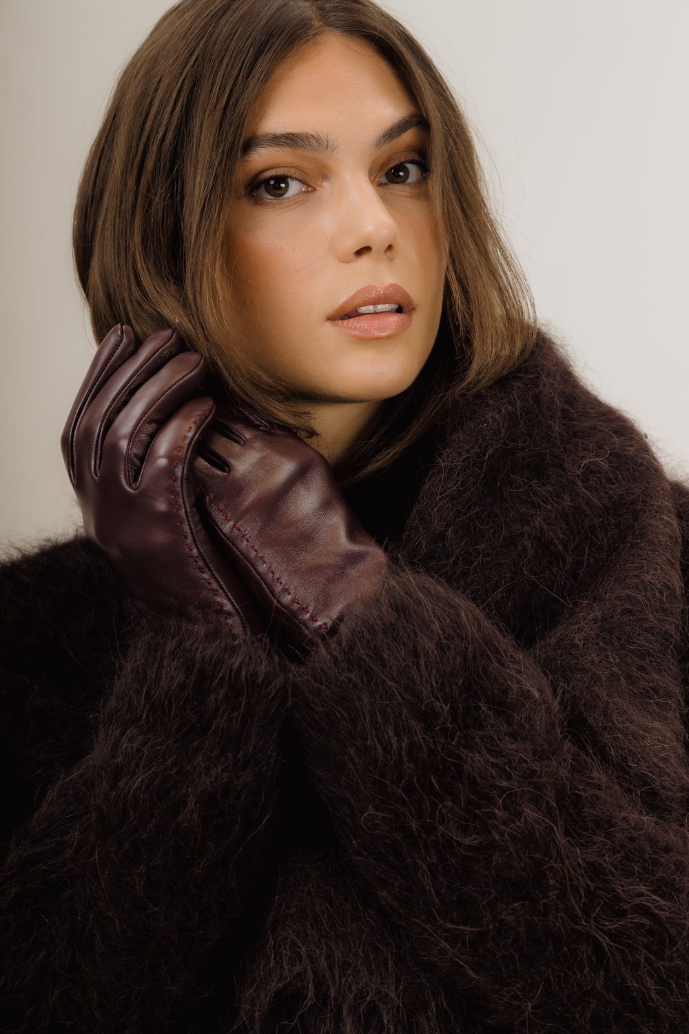 Urban Pioneers Female Lucy Glove GLOVES AND MITTENS BURGUNDY