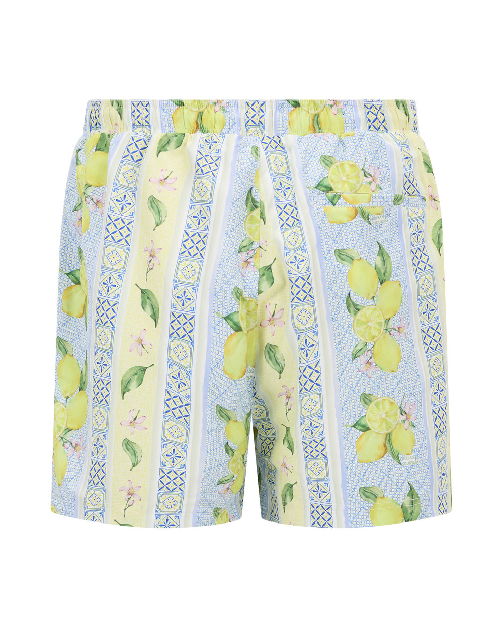Urban Pioneers Male Luka Shorts SWIMSHORTS LEMONS AOP